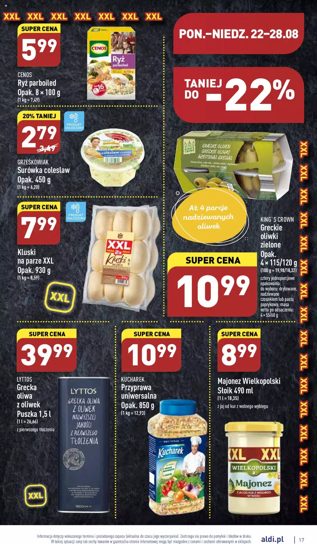 Aldi Okazje tygodnia gazetka ważna od 22.08.2022 do 28.08.2022 strona 17