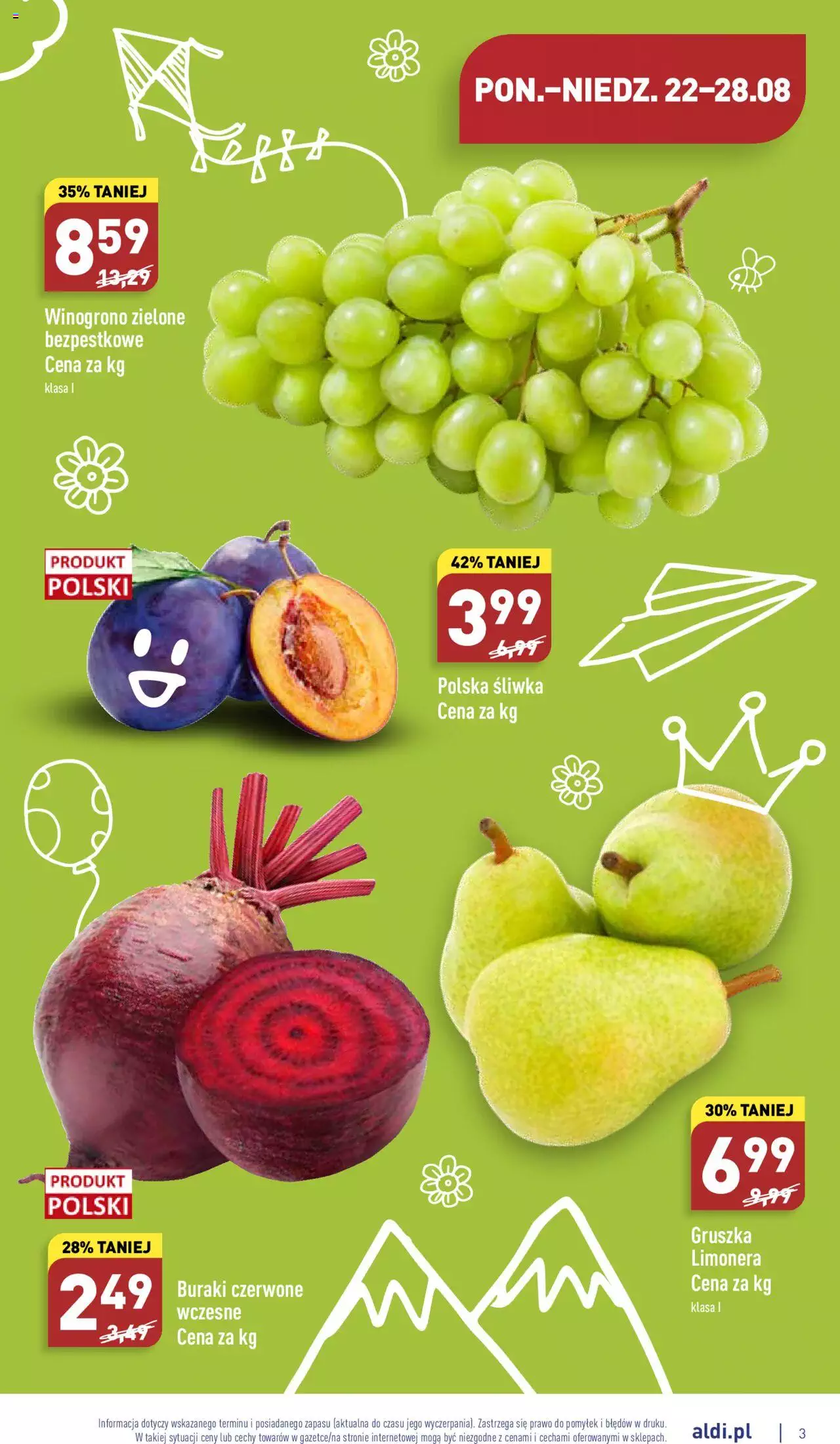 Aldi Okazje tygodnia gazetka ważna od 22.08.2022 do 28.08.2022 strona 3