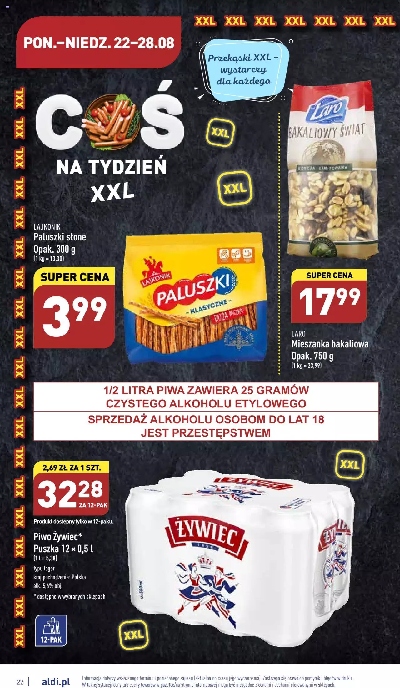 Aldi Okazje tygodnia gazetka ważna od 22.08.2022 do 28.08.2022 strona 22