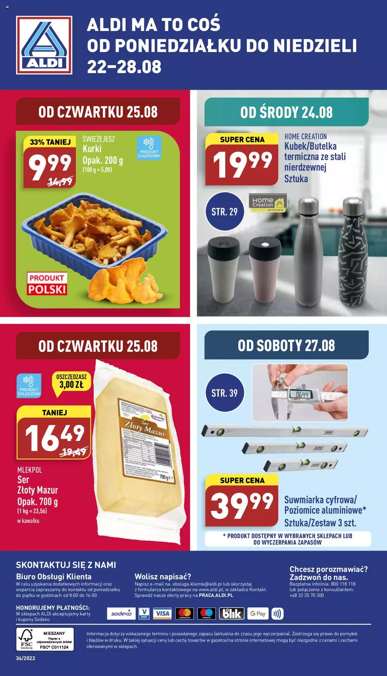 Aldi Okazje tygodnia gazetka ważna od 22.08.2022 do 28.08.2022 strona 27