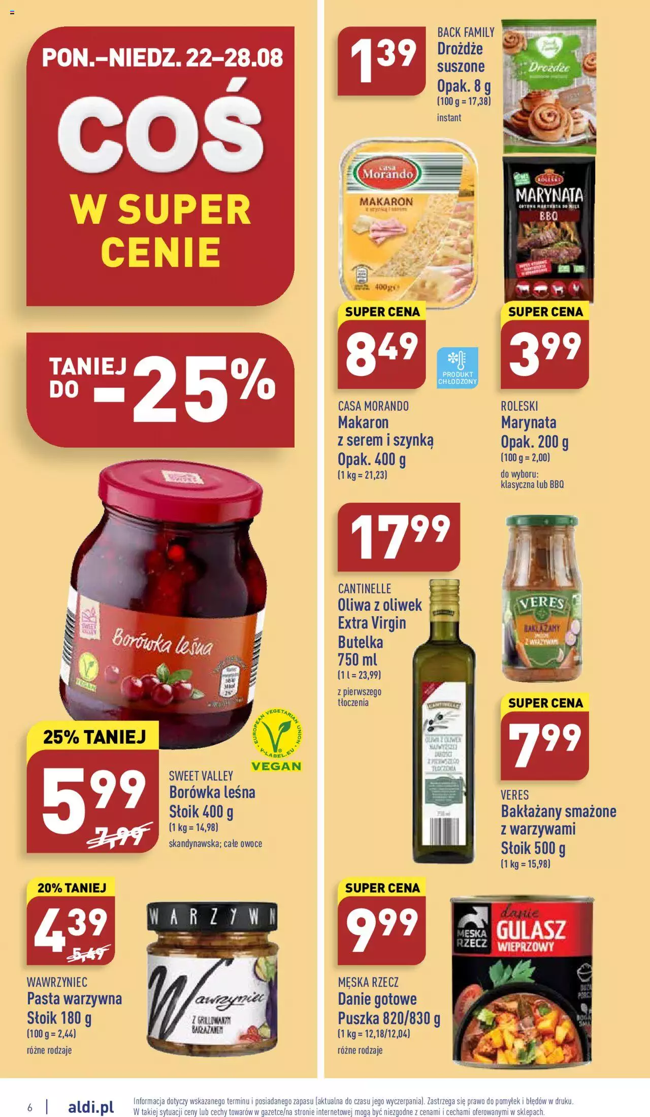 Aldi Okazje tygodnia gazetka ważna od 22.08.2022 do 28.08.2022 strona 6