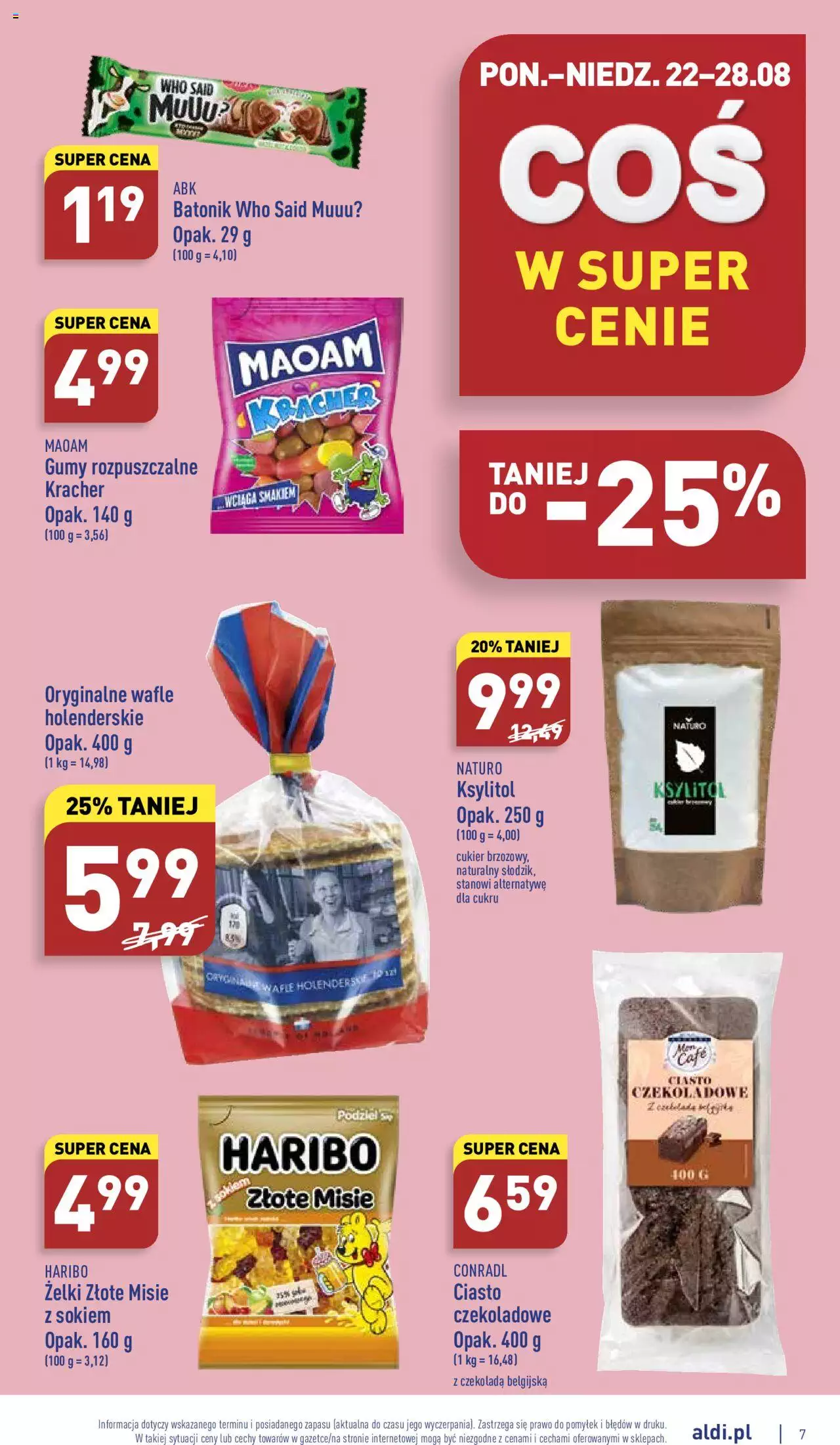 Aldi Okazje tygodnia gazetka ważna od 22.08.2022 do 28.08.2022 strona 7