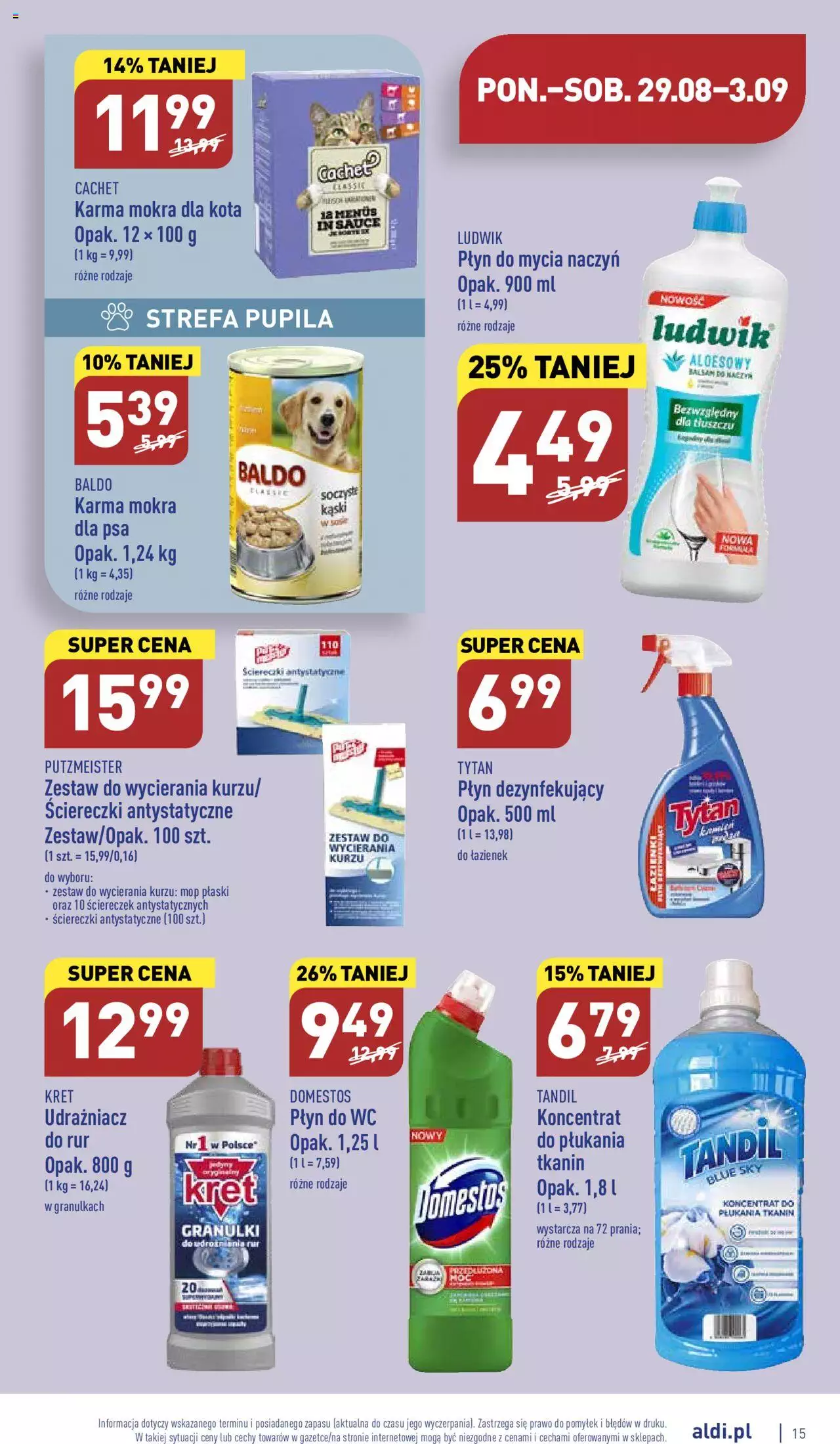 Aldi Okazje tygodnia gazetka ważna od 29.08.2022 do 03.09.2022 strona 15