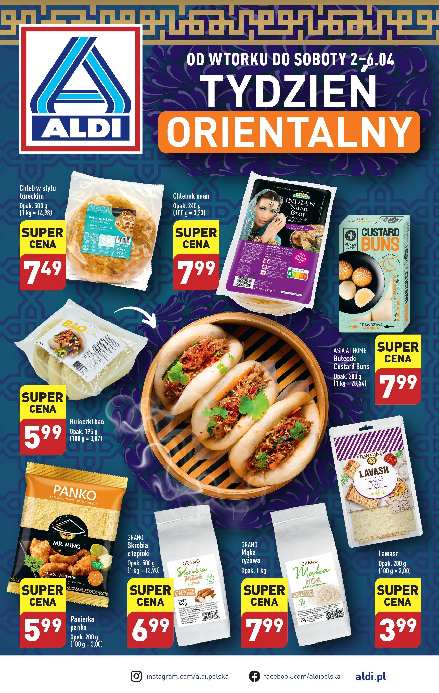 Aldi Poznaj orientalne smaki Gazetka ważna od 02.04.2024 do 06.04.2024 strona 1