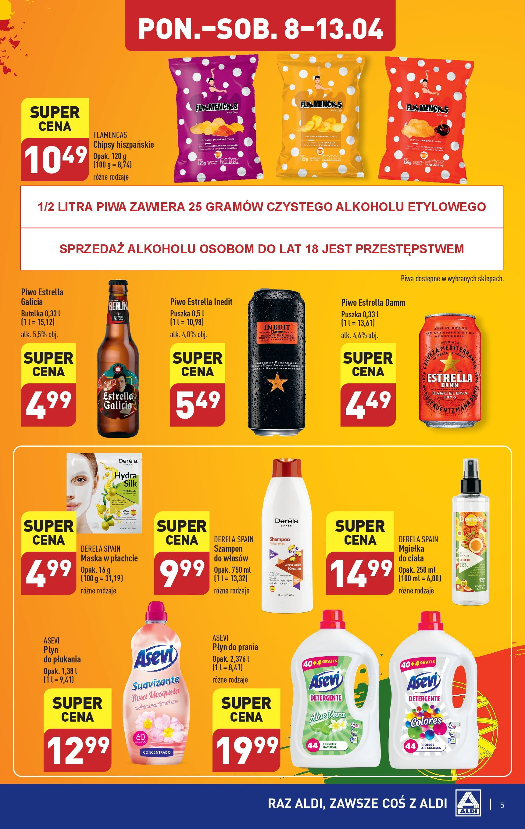 Aldi Poznaj smaki Hiszpanii i Portugalii Gazetka ważna od 08.04.2024 do 13.04.2024 strona 3