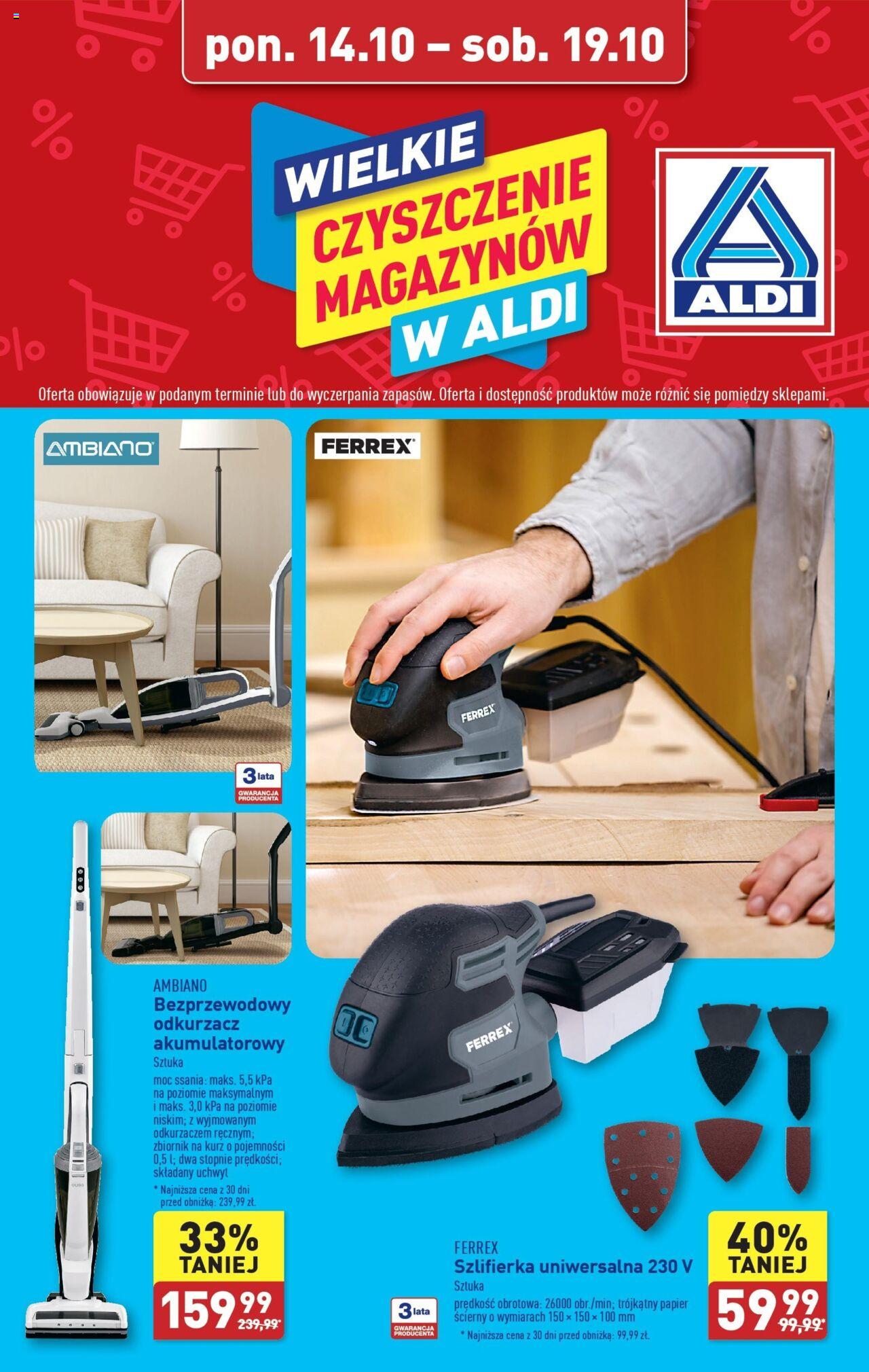 Aldi Promocja Kiermasz Gazetka ważna od 14.10.2024 do 19.10.2024 strona 2