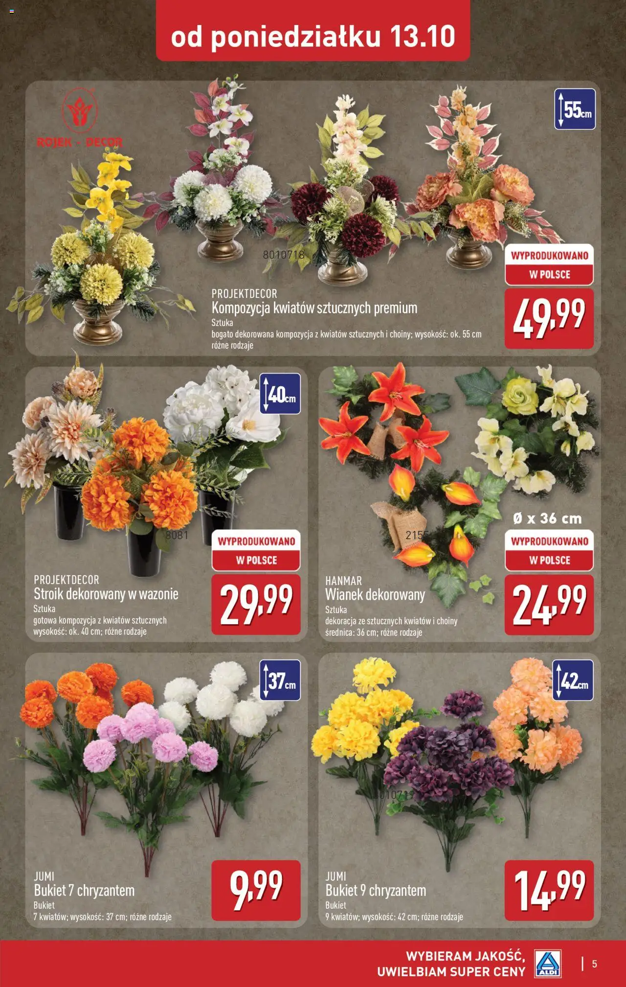 Aldi Światełko pamięci Gazetka ważna od 13.10.2025 do 18.10.2025 strona 5