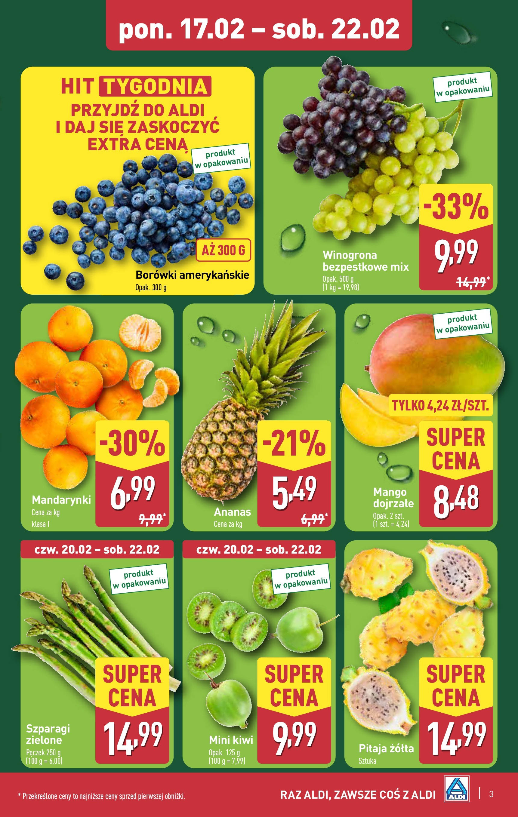 Aldi Świeżość Gazetka ważna od 17.02.2025 do 22.02.2025 strona 3