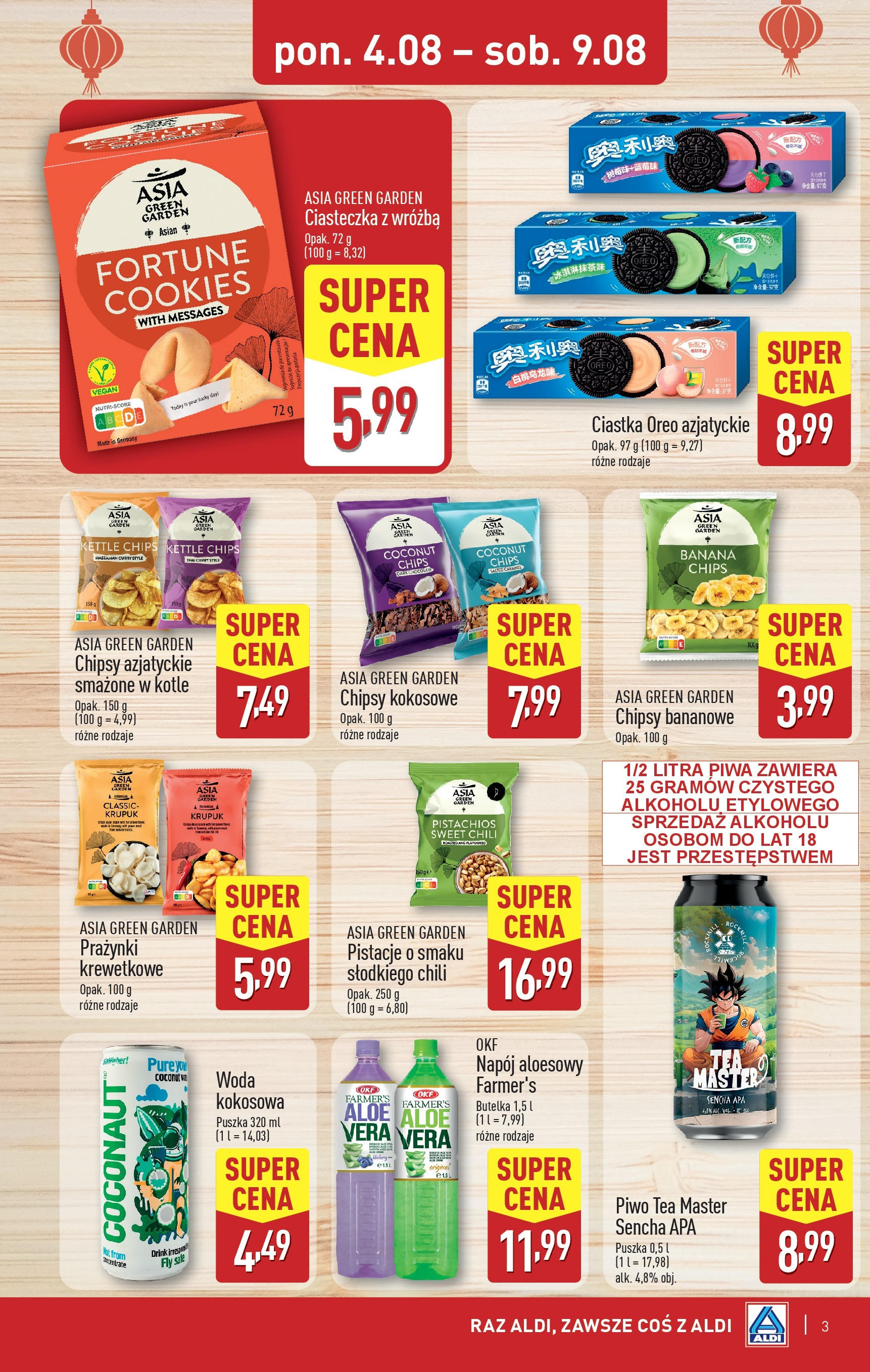 Aldi Tydzień Azji Gazetka ważna od 04.08.2025 do 09.08.2025 strona 3