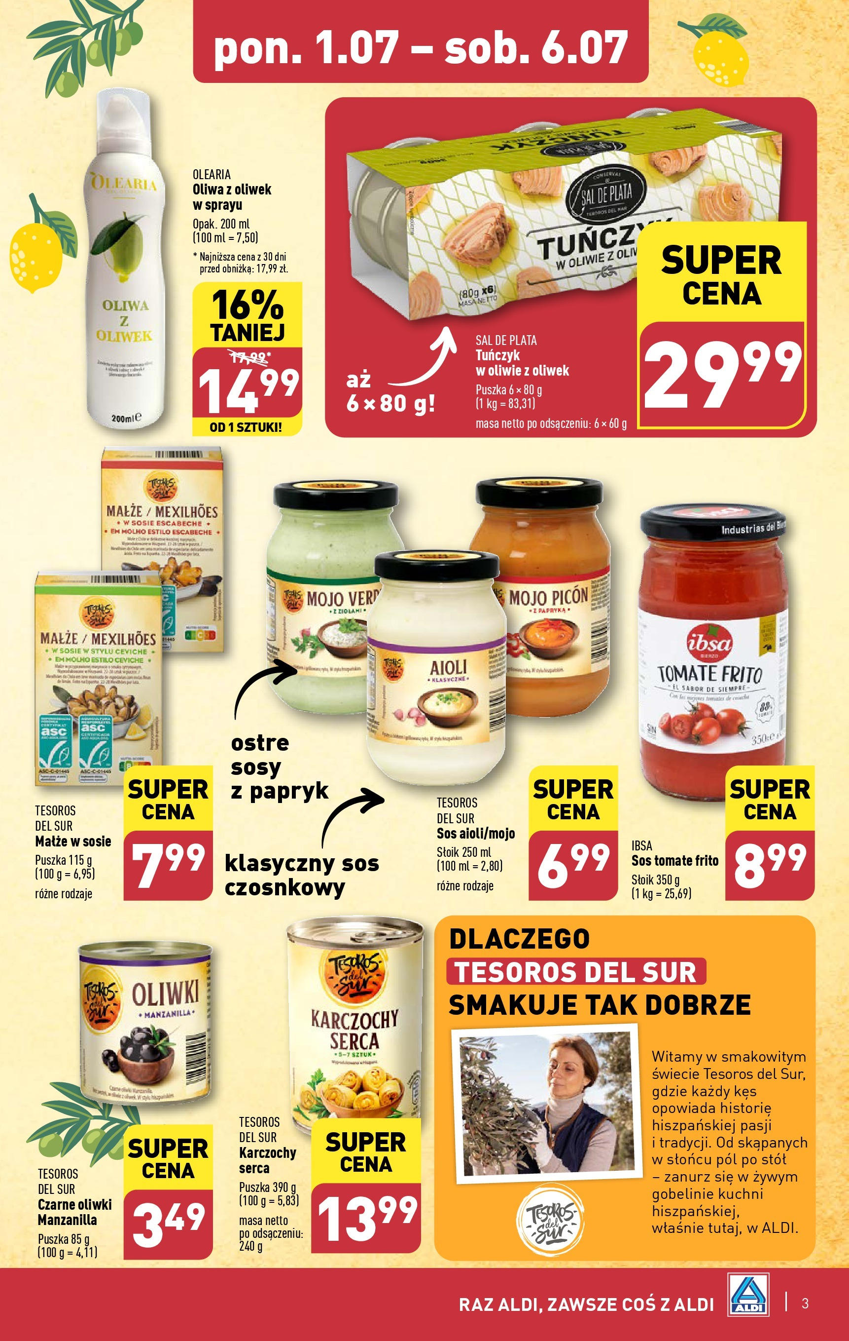 Aldi Tydzień hiszpański  Gazetka ważna  od 01.07.2024 do 06.07.2024 strona 2
