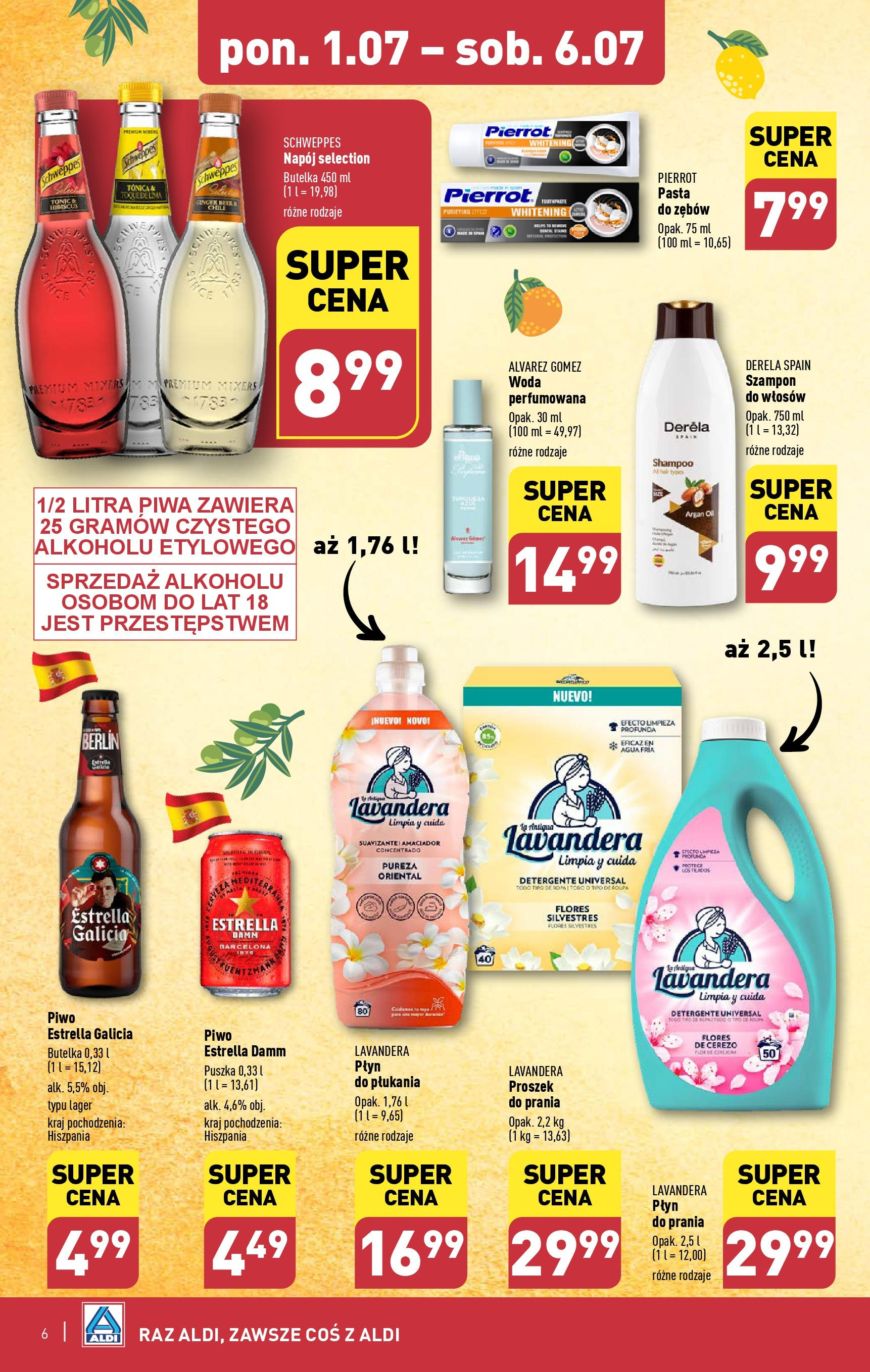 Aldi Tydzień hiszpański  Gazetka ważna  od 01.07.2024 do 06.07.2024 strona 5