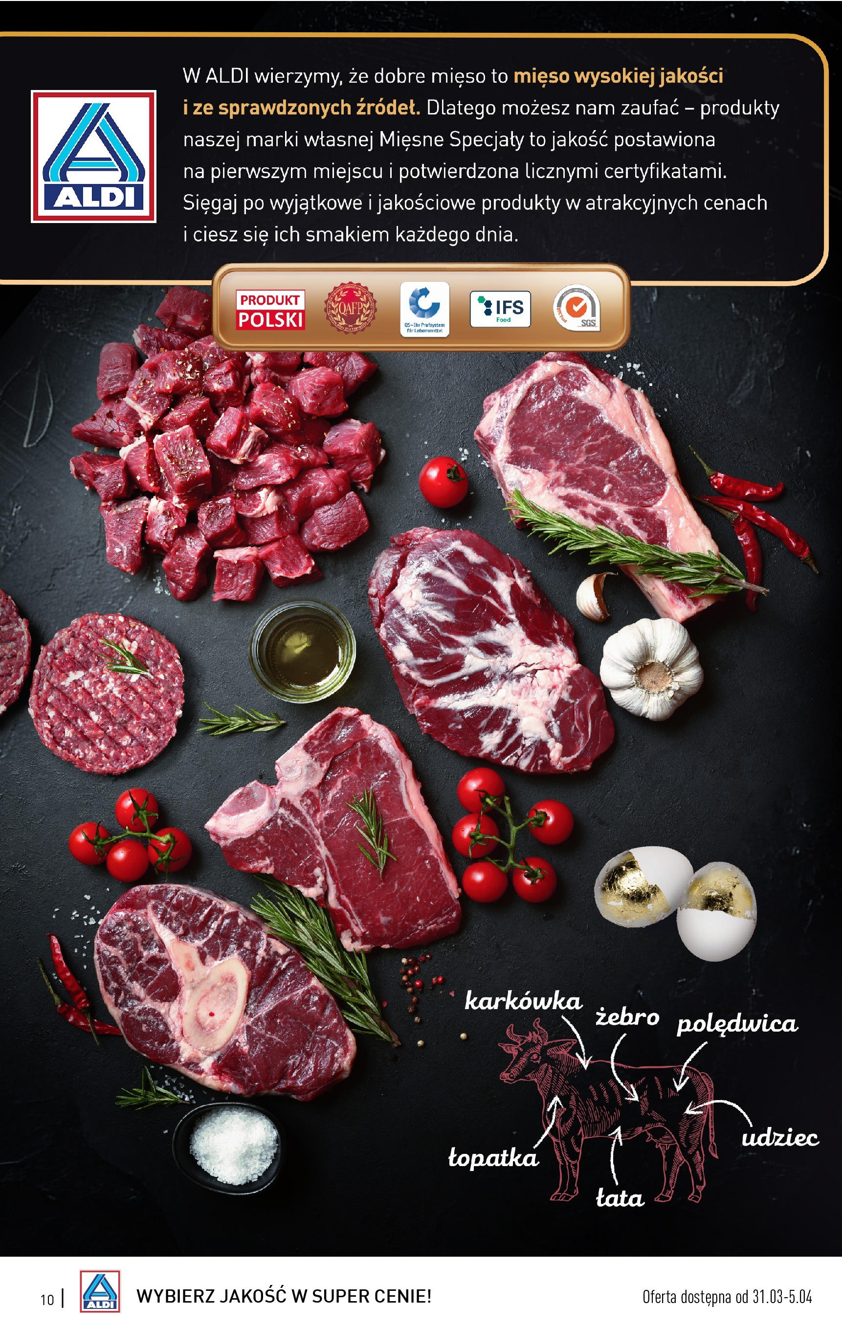 Aldi Wielkanocne smaki Gazetka ważna od 31.03.2025 do 05.04.2025 strona 11