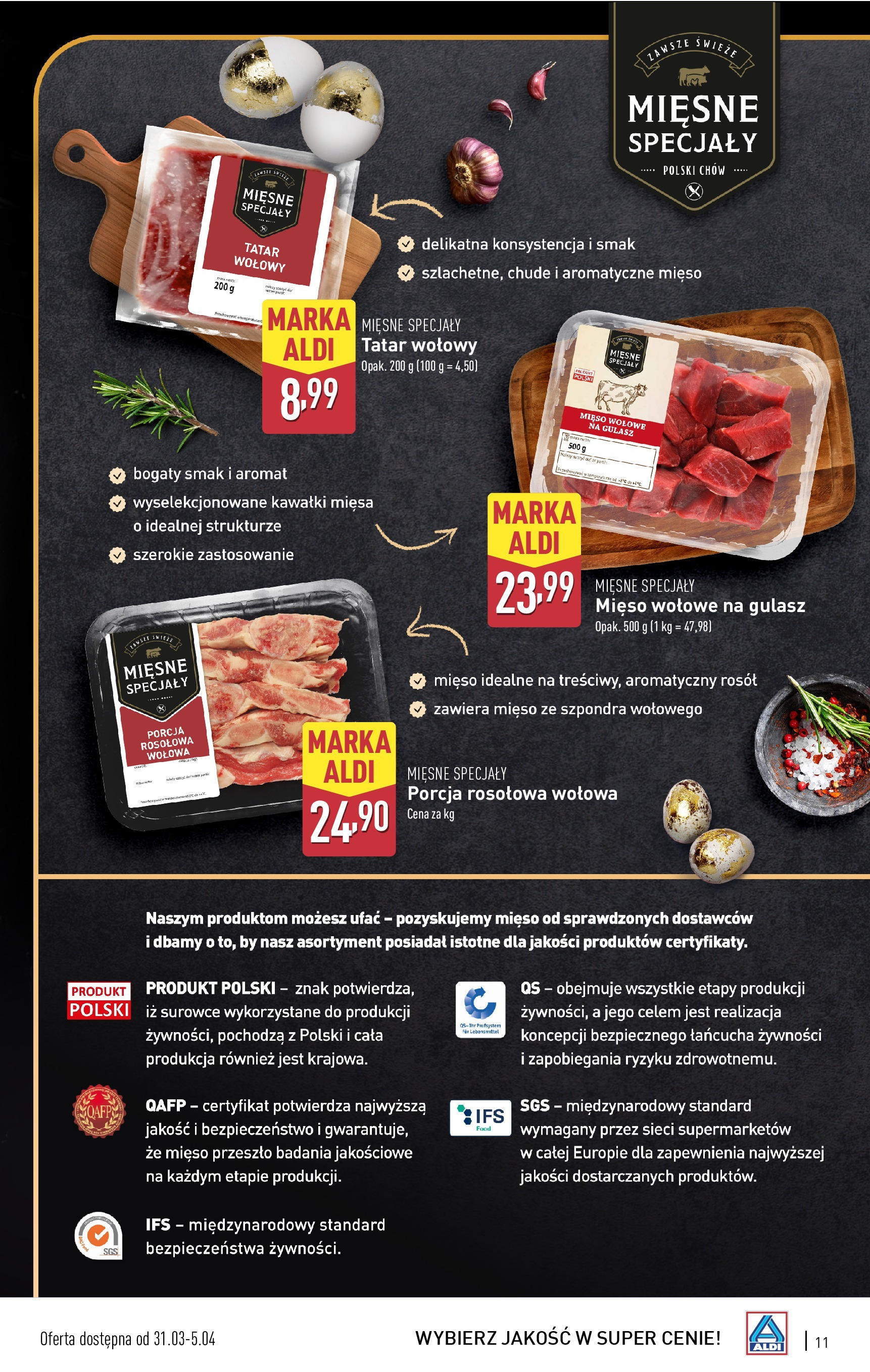 Aldi Wielkanocne smaki Gazetka ważna od 31.03.2025 do 05.04.2025 strona 12
