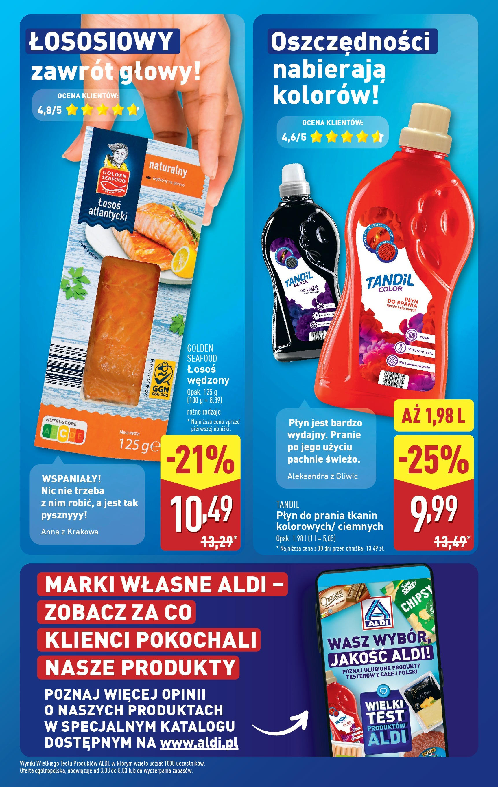 Aldi Wielki Test Gazetka ważna od 03.03.2025 do 08.03.2025 strona 2