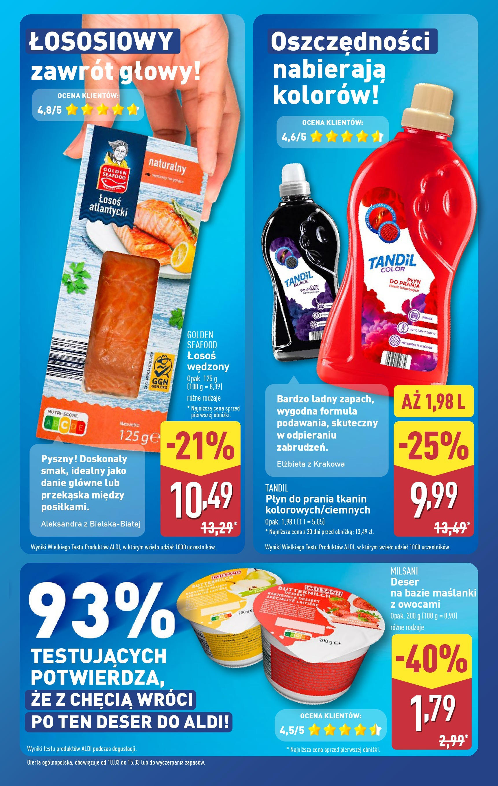 Aldi Wielki Test Gazetka ważna od 10.03.2025 do 15.03.2025 strona 2