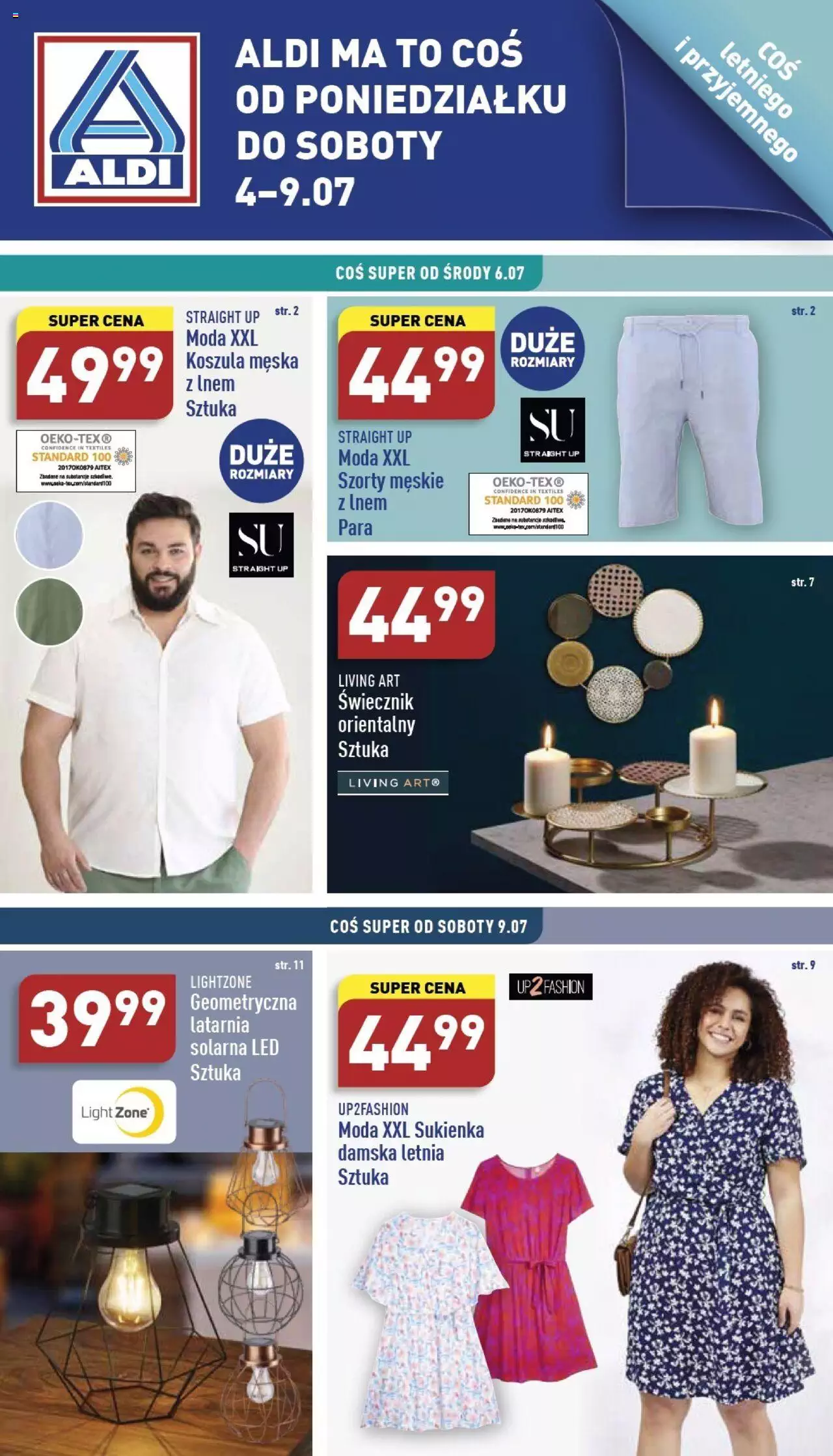 Aldi Zaplanuj zakupy wcześniej gazetka ważna  od 04.07.2022 do 09.07.2022 strona 1