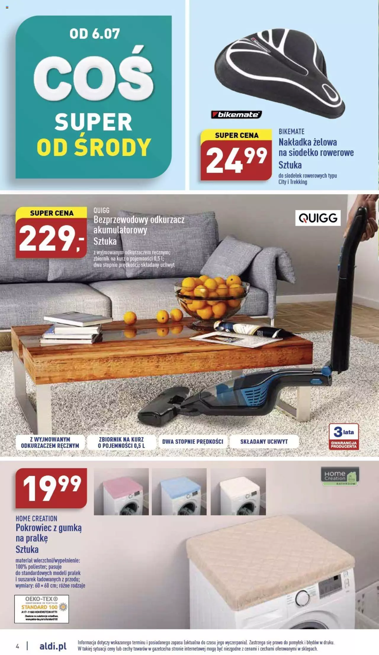 Aldi Zaplanuj zakupy wcześniej gazetka ważna  od 04.07.2022 do 09.07.2022 strona 4