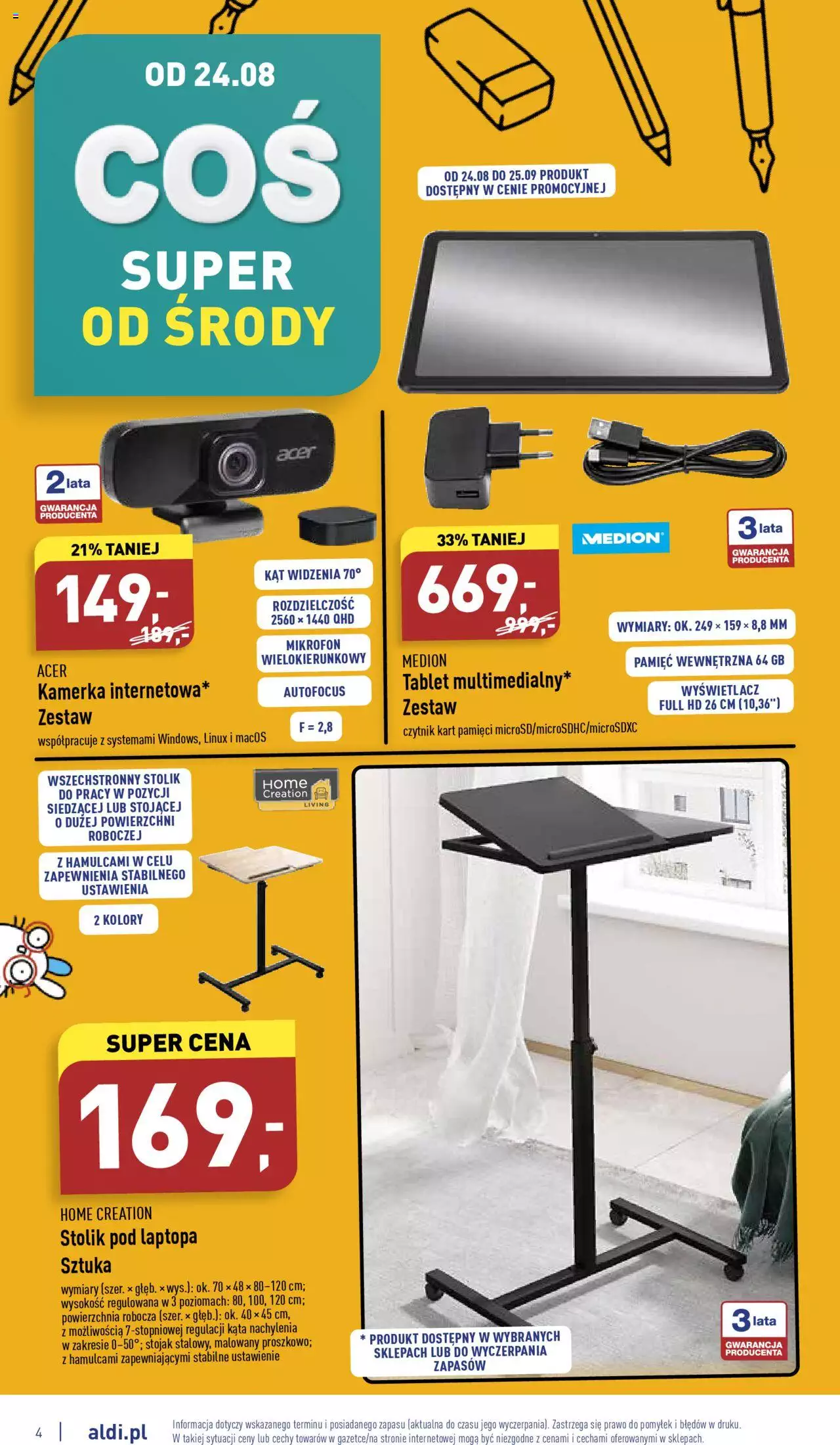 Aldi Zaplanuj zakupy wcześniej gazetka ważna od 24.08.2022 do 28.08.2022 strona 4