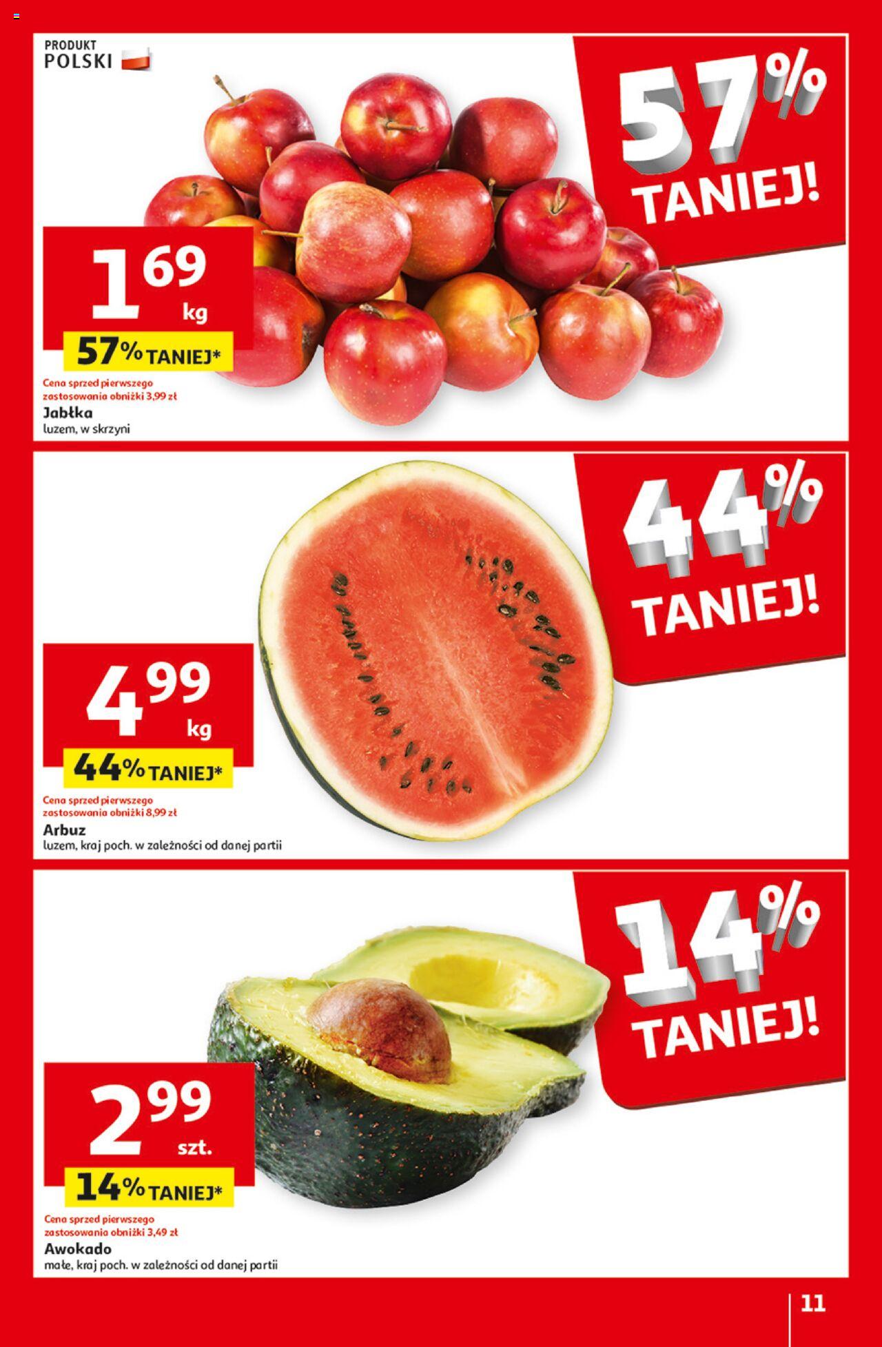 Auchan Aktywność na świeżym powietrzu! Hipermarket Gazetka ważna od 11.04.2024 do 17.04.2024 strona 11