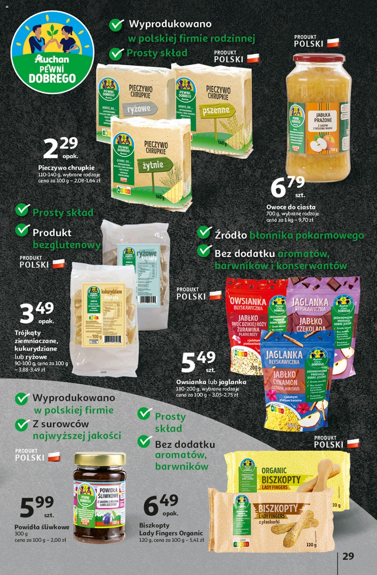 Auchan Aktywność na świeżym powietrzu! Hipermarket Gazetka ważna od 11.04.2024 do 17.04.2024 strona 28