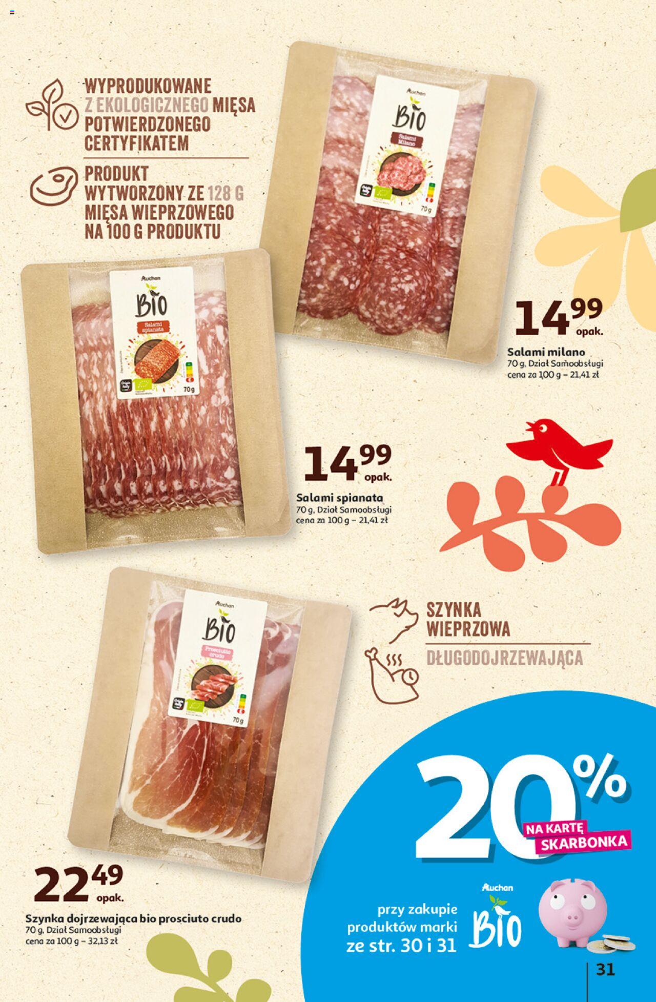 Auchan Aktywność na świeżym powietrzu! Hipermarket Gazetka ważna od 11.04.2024 do 17.04.2024 strona 30