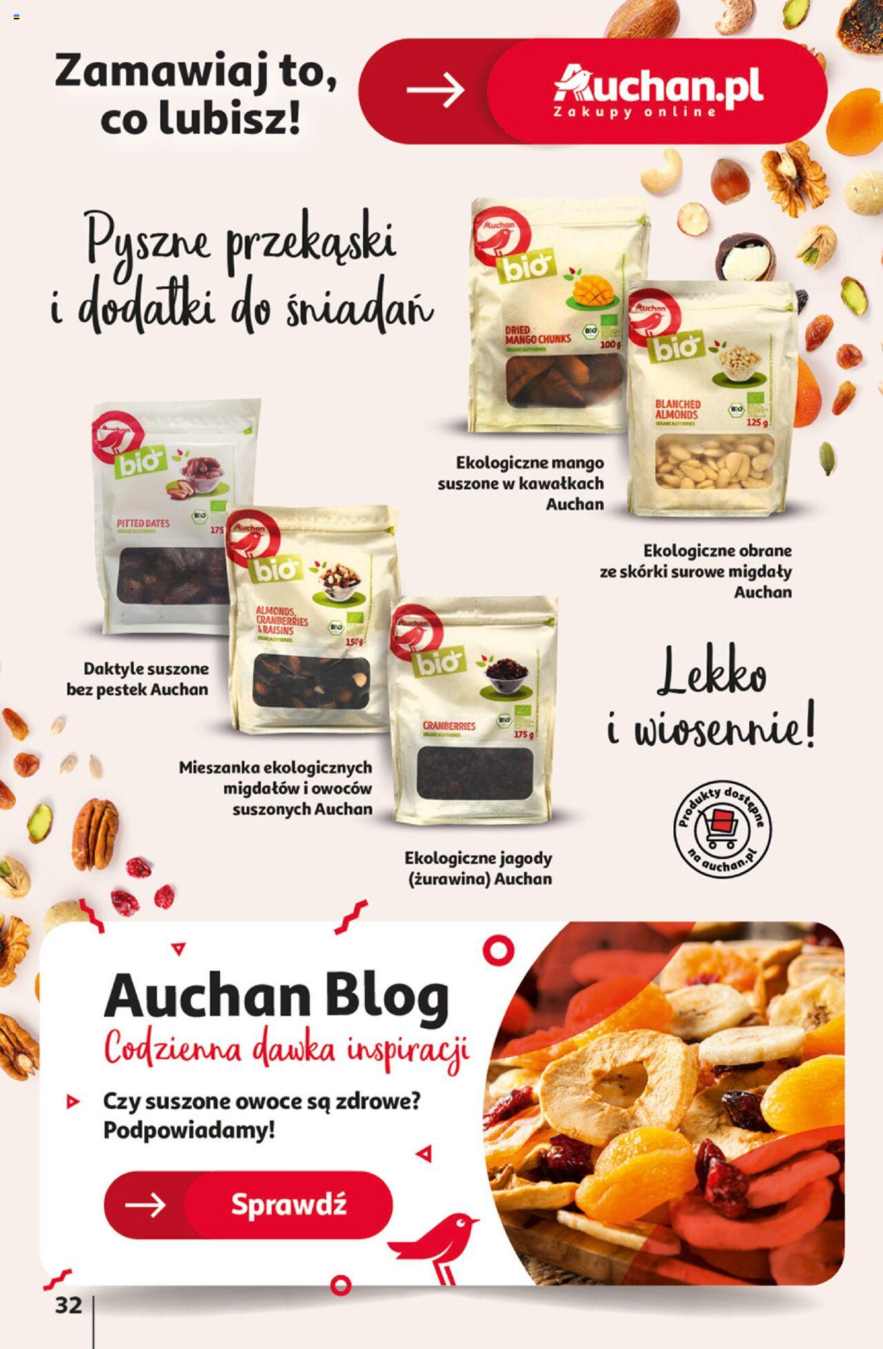 Auchan Aktywność na świeżym powietrzu! Hipermarket Gazetka ważna od 11.04.2024 do 17.04.2024 strona 31
