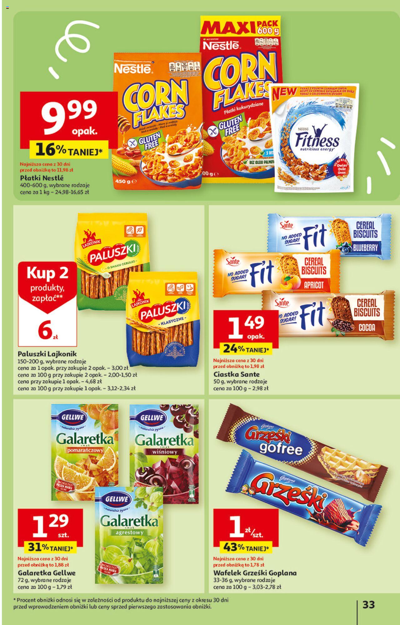 Auchan Aktywność na świeżym powietrzu! Hipermarket Gazetka ważna od 11.04.2024 do 17.04.2024 strona 32