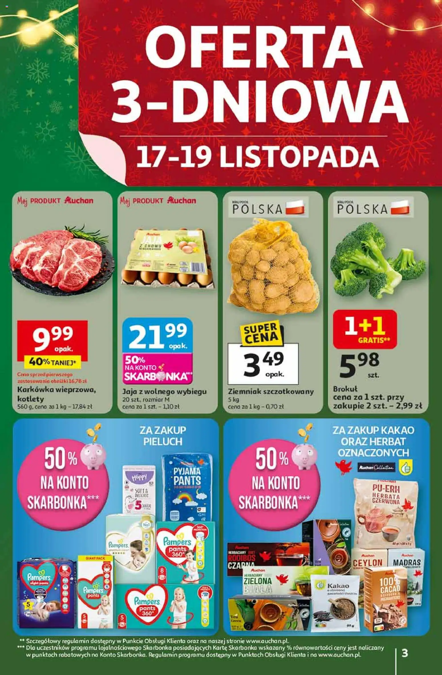 Auchan BLACK FRIDAY Gazetka  ważna od 13.11.2025 do 19.11.2025 strona 3