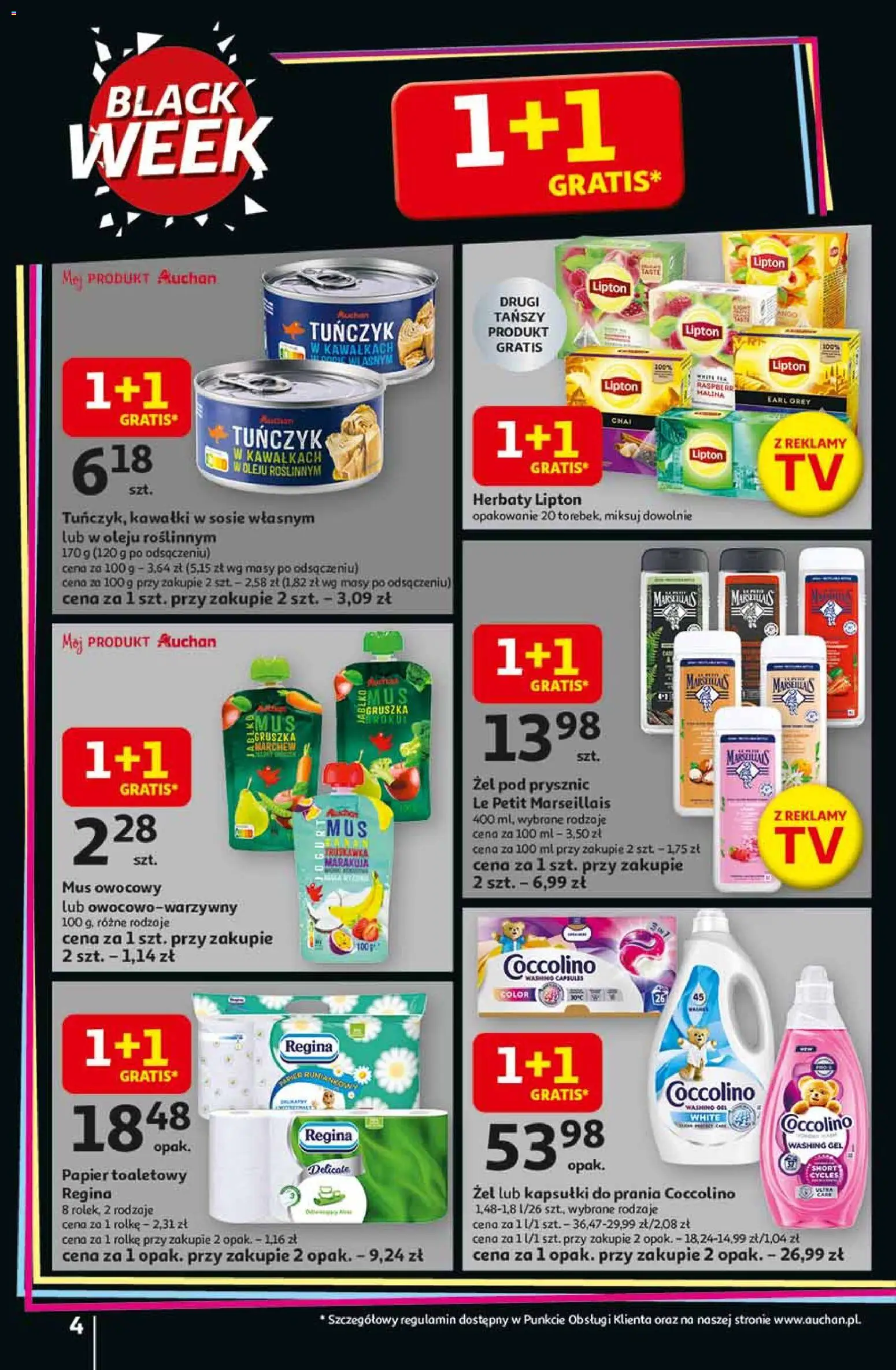 Auchan BLACK FRIDAY Gazetka  ważna od 13.11.2025 do 19.11.2025 strona 4