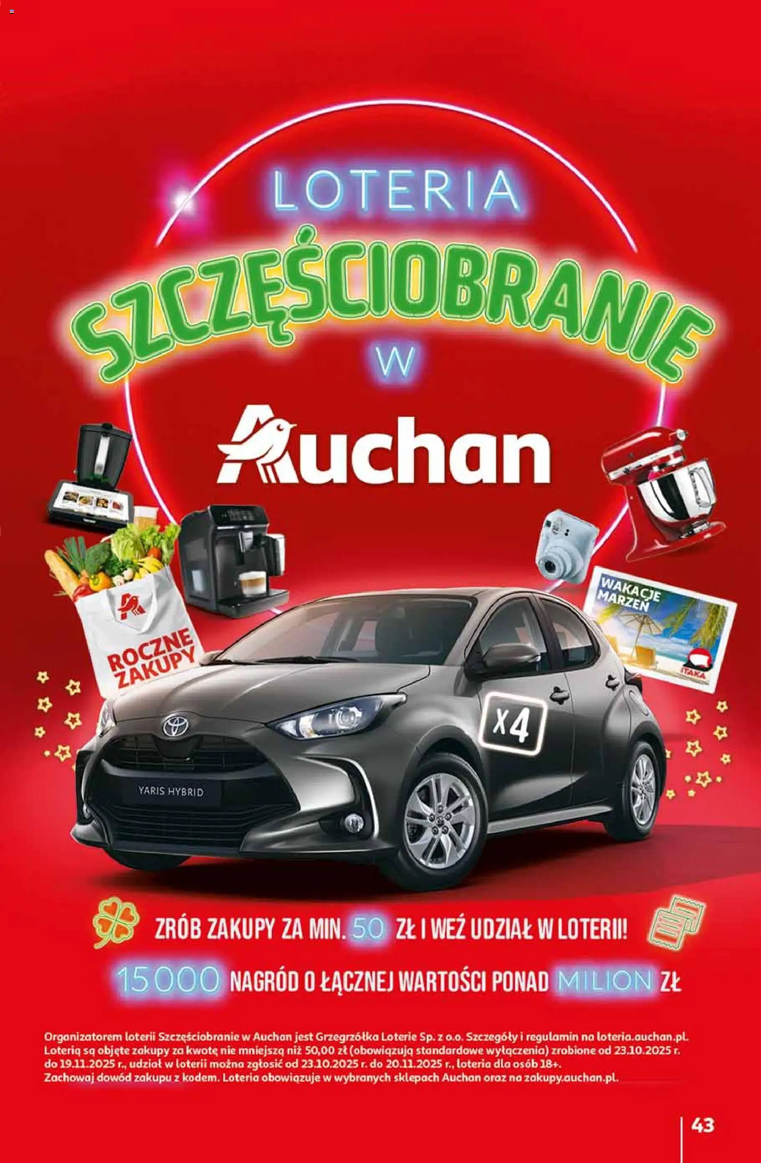 Auchan BLACK FRIDAY Gazetka  ważna od 13.11.2025 do 19.11.2025 strona 39