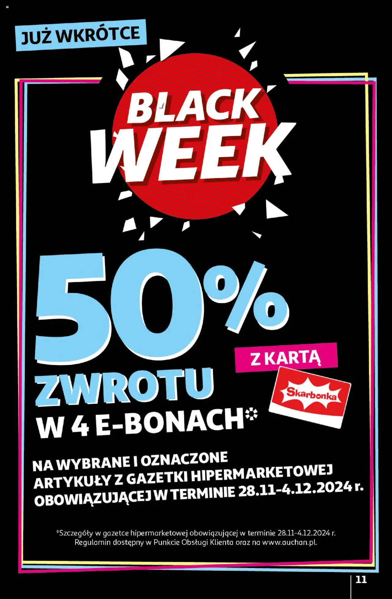  Auchan BLACK FRIDAY Gazetka ważna od  21.11.2024 do 27.11.2024 strona 13