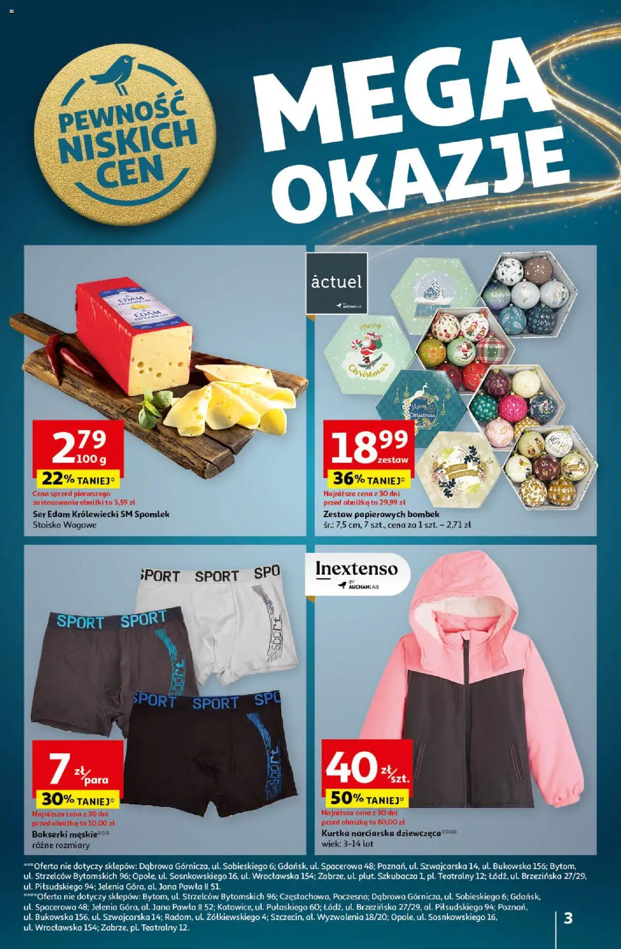  Auchan BLACK FRIDAY Gazetka ważna od  21.11.2024 do 27.11.2024 strona 3