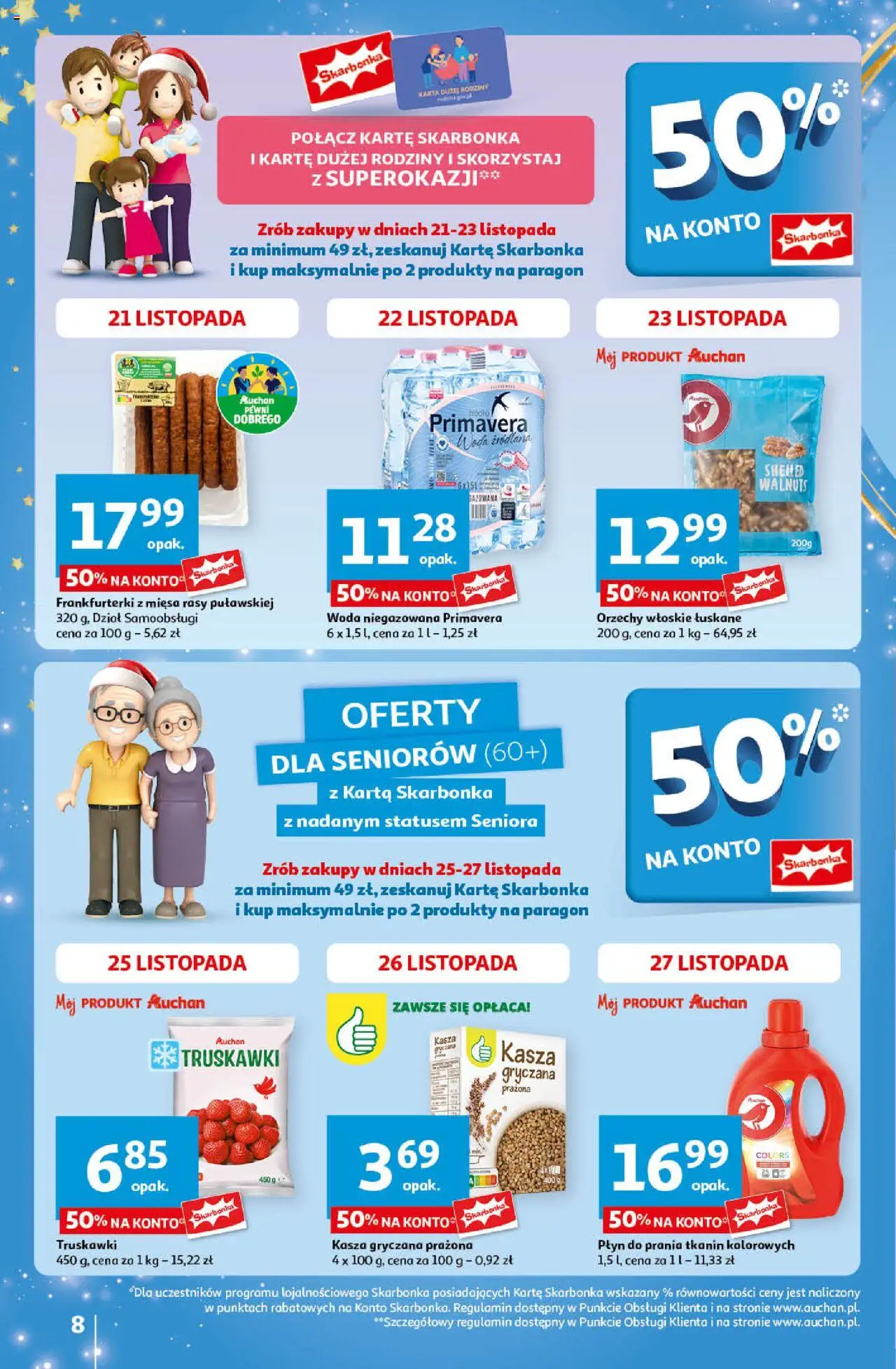  Auchan BLACK FRIDAY Gazetka ważna od  21.11.2024 do 27.11.2024 strona 8