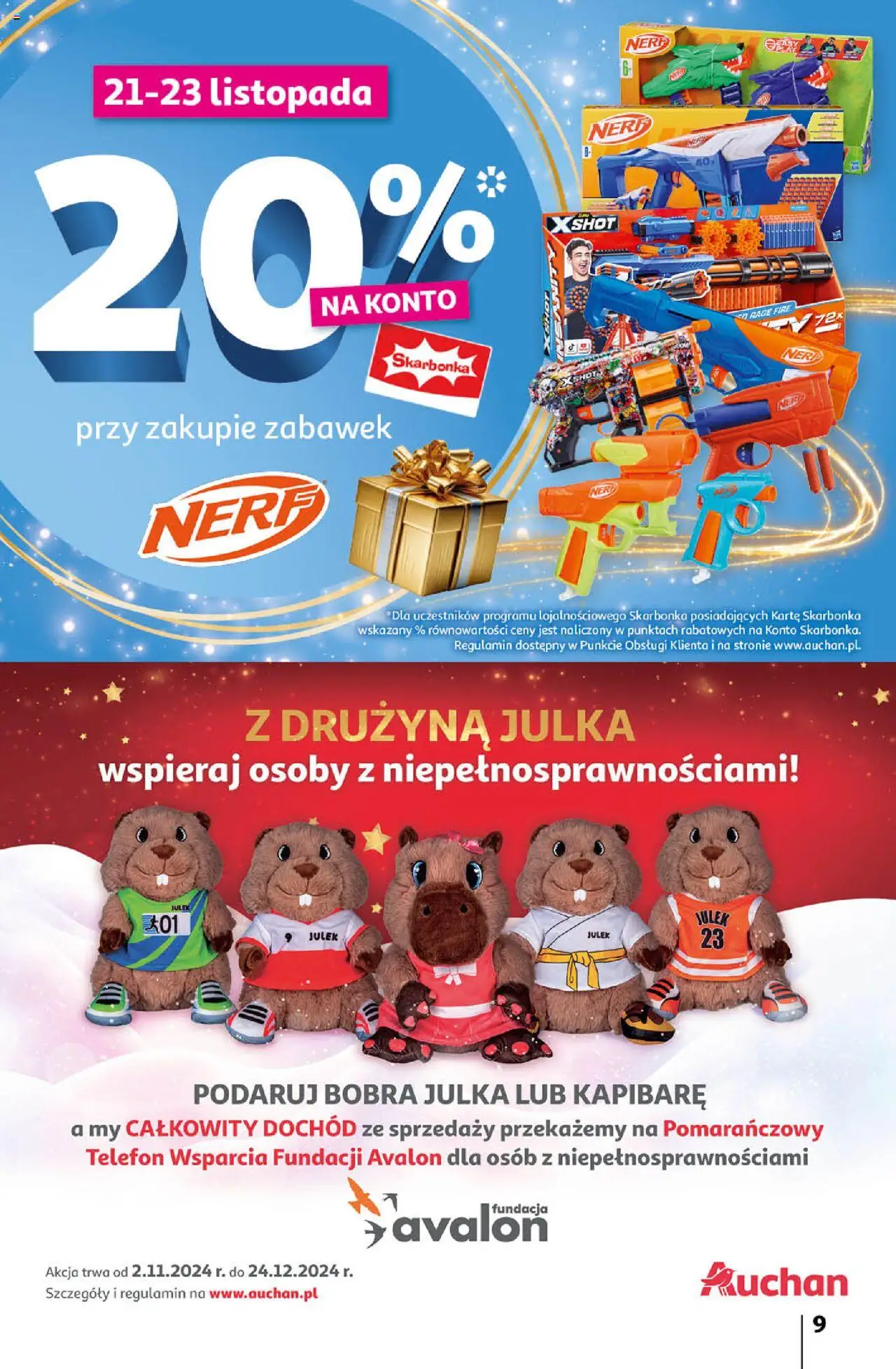  Auchan BLACK FRIDAY Gazetka ważna od  21.11.2024 do 27.11.2024 strona 9