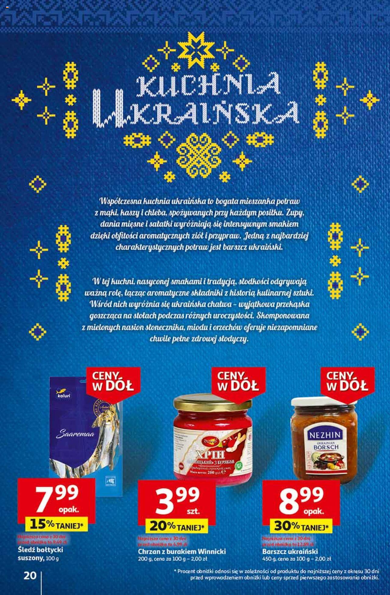Auchan Ceny w dół Część 2 Hipermarket Gazetka ważna od 11.01.2024 do 17.01.2024 strona 20