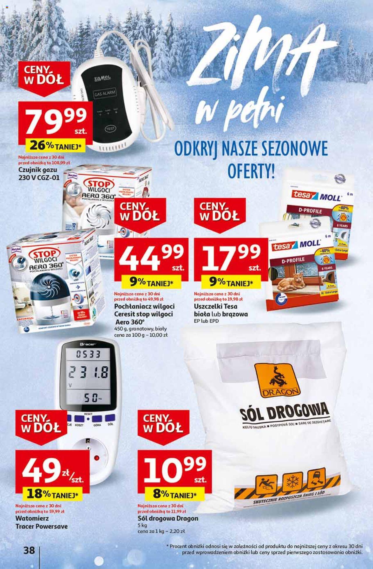 Auchan Ceny w dół Część 2 Hipermarket Gazetka ważna od 11.01.2024 do 17.01.2024 strona 37