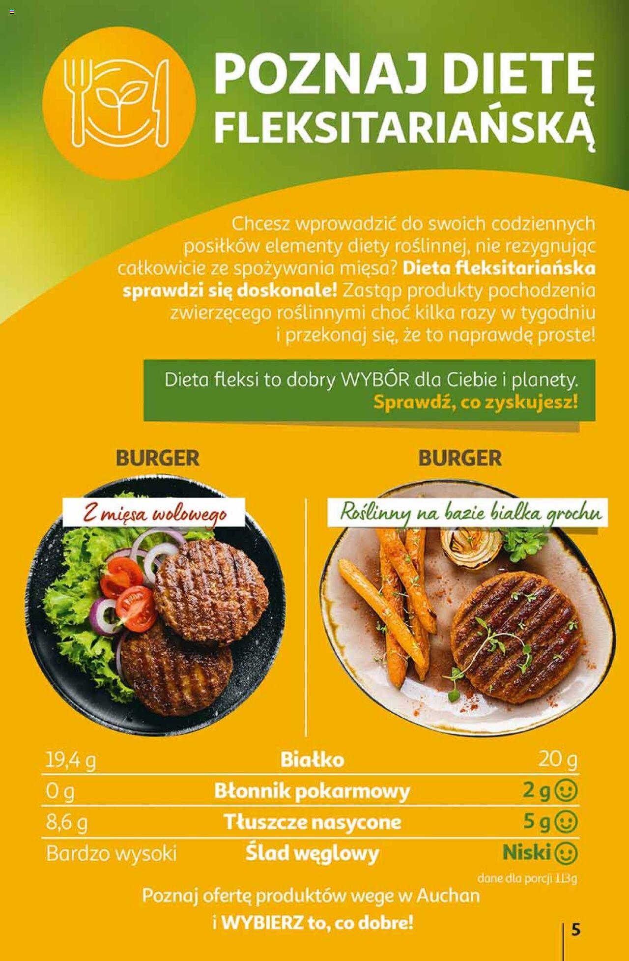 Auchan Ceny w dół Część 2 Hipermarket Gazetka ważna od 11.01.2024 do 17.01.2024 strona 5