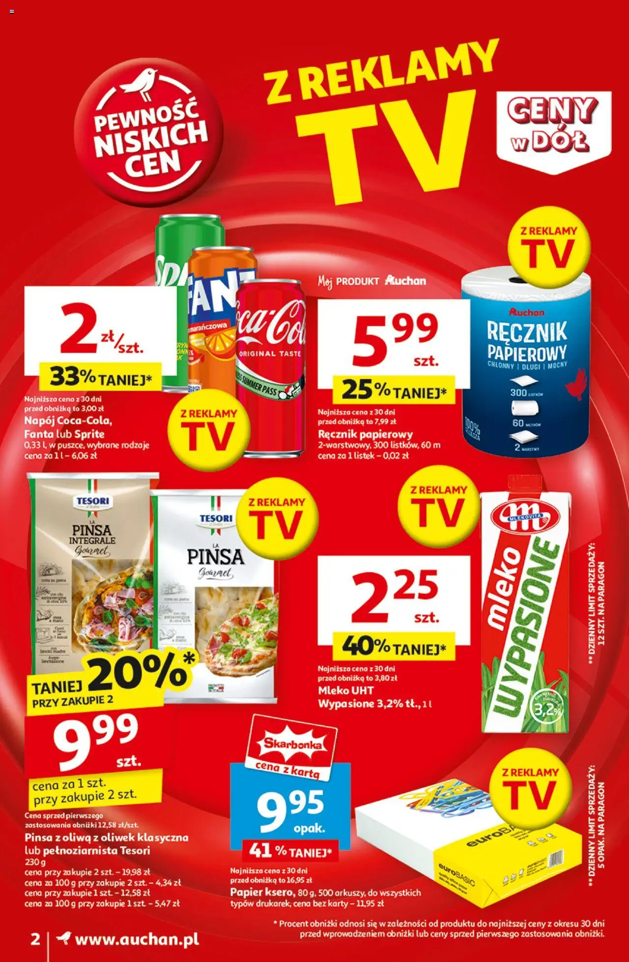 Auchan Ceny w dół  Gazetka ważna od 02.01.2025 do 08.01.2025 strona 2