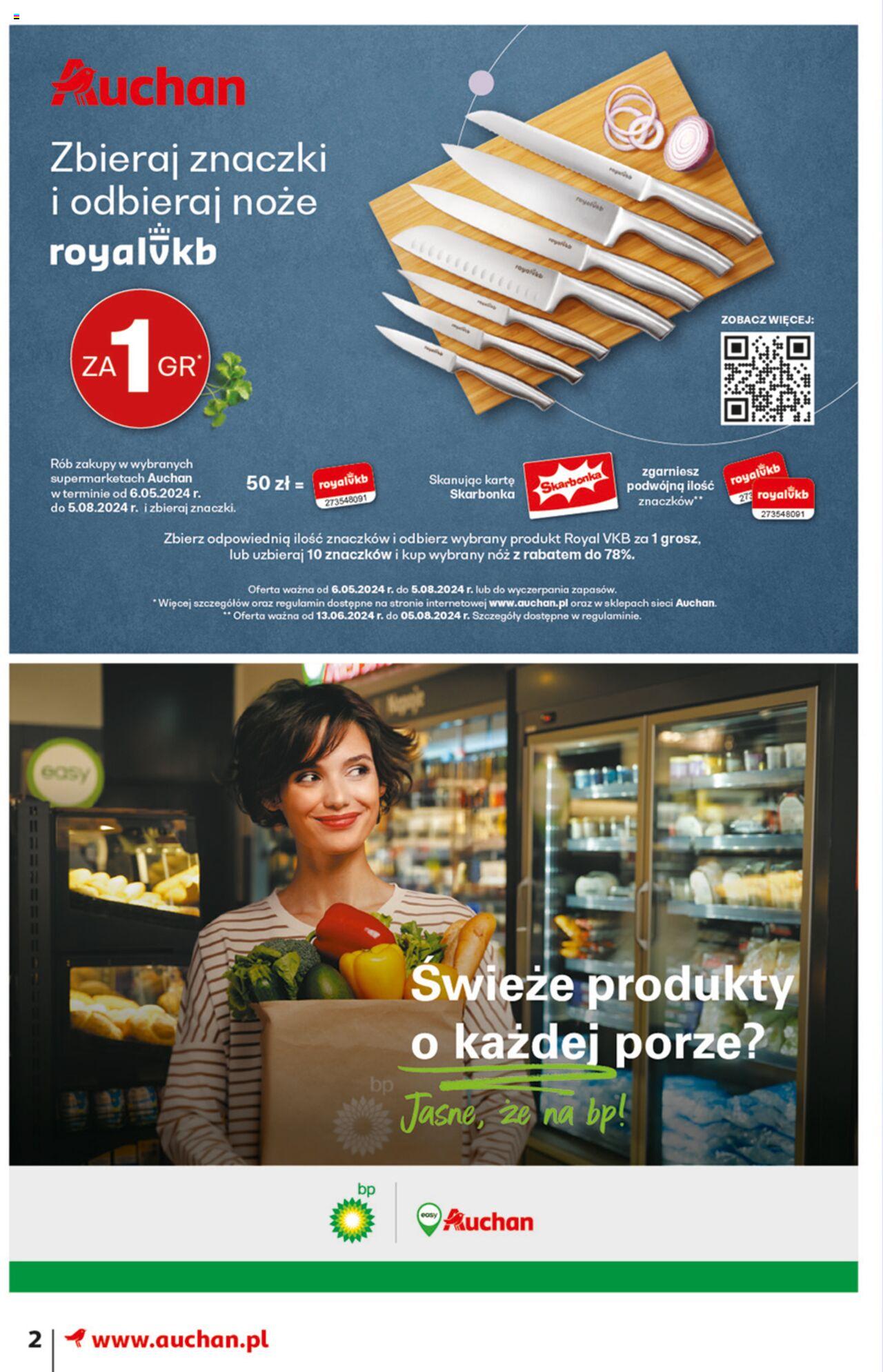 Auchan Ceny w dół Gazetka ważna od 04.07.2024 do 10.07.2024 strona 2