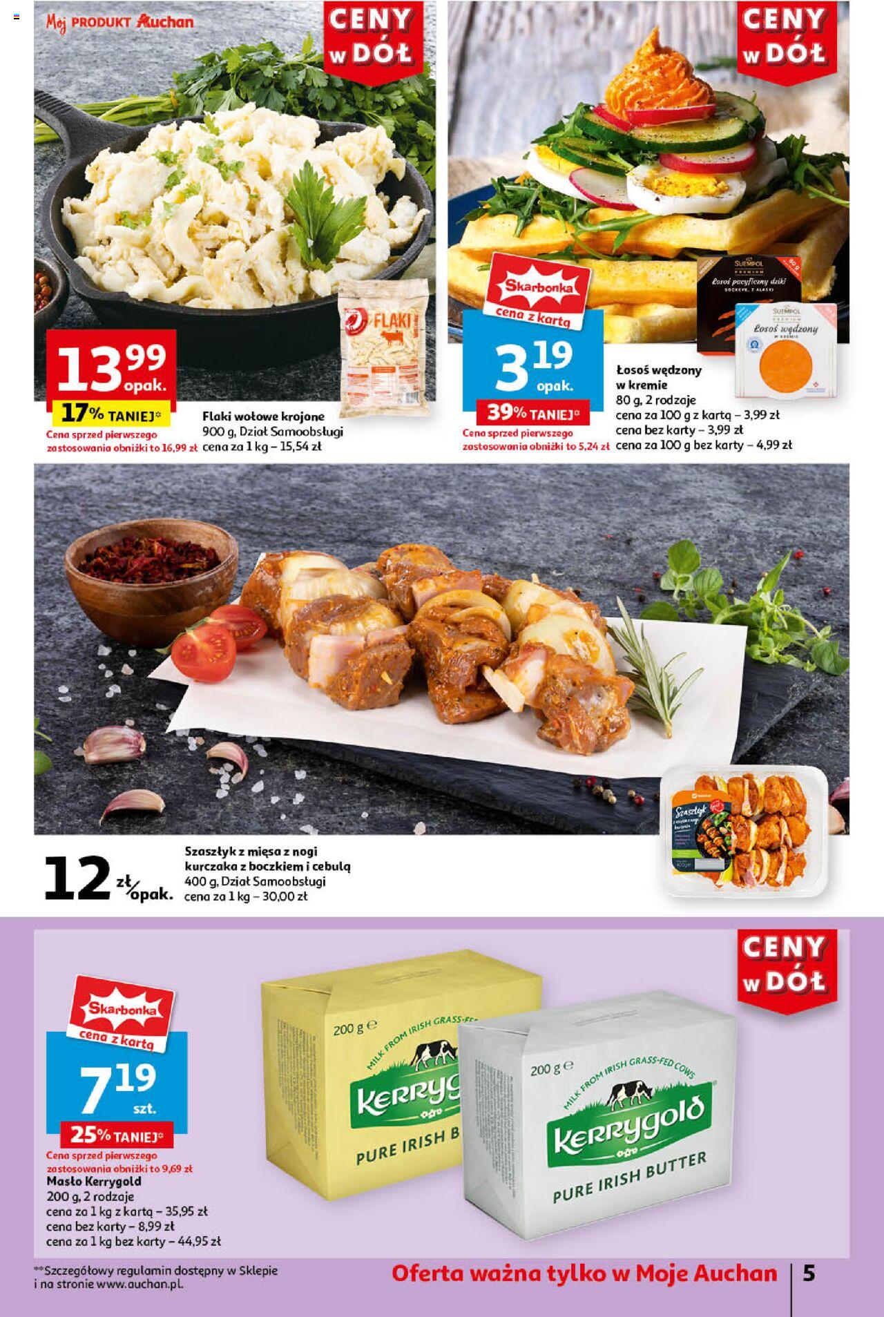 Auchan Ceny w dół Gazetka ważna od  06.06.2024 do 12.06.2024 strona 5