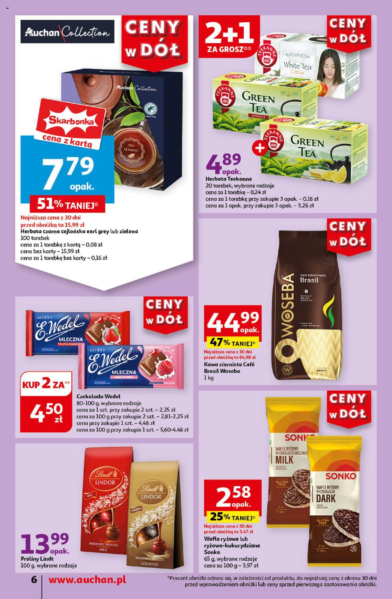 Auchan Ceny w dół Gazetka ważna od  06.06.2024 do 12.06.2024 strona 6