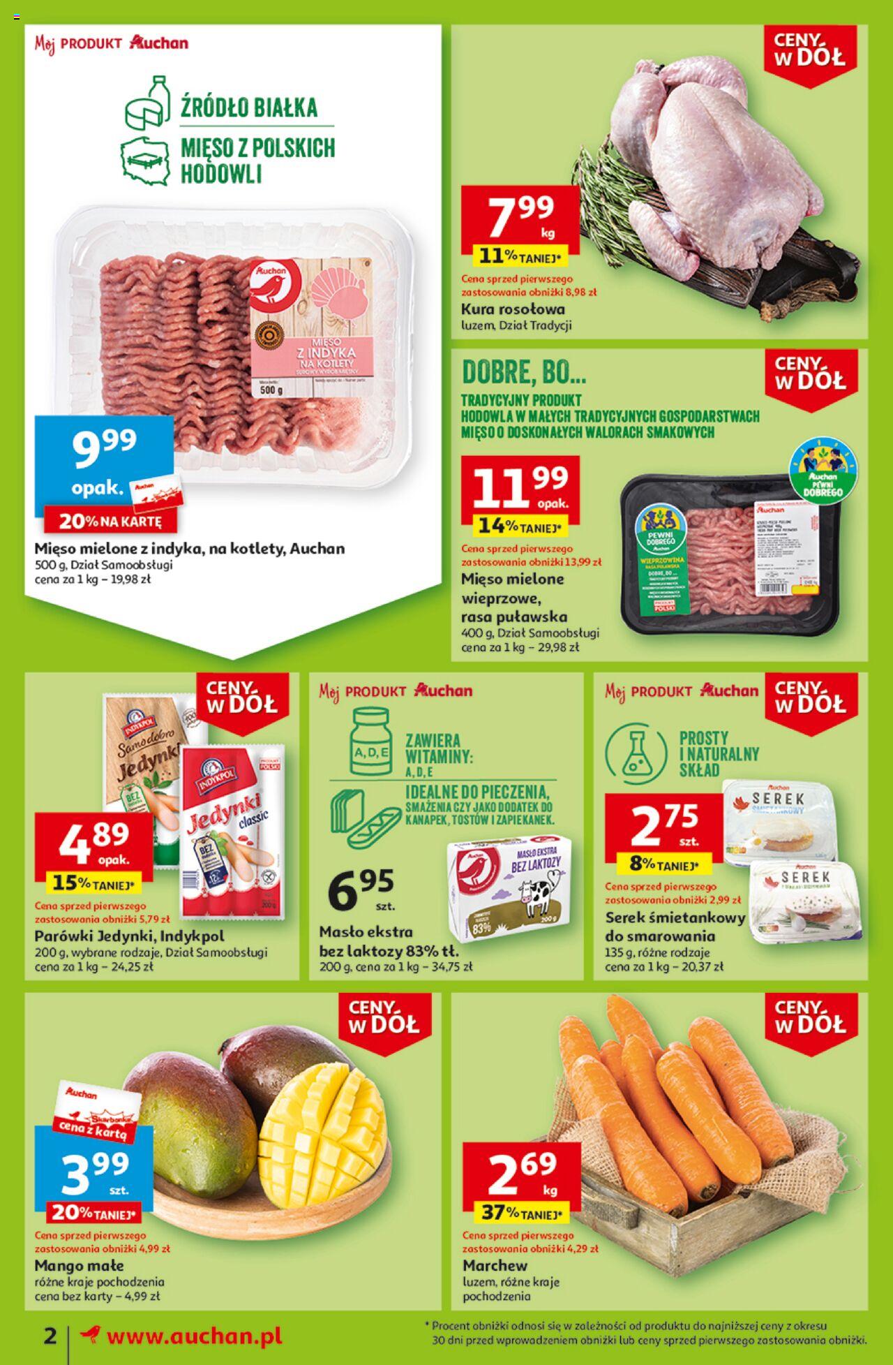 Auchan Ceny w dół Gazetka ważna od 11.01.2024 do 17.01.2024 strona 2