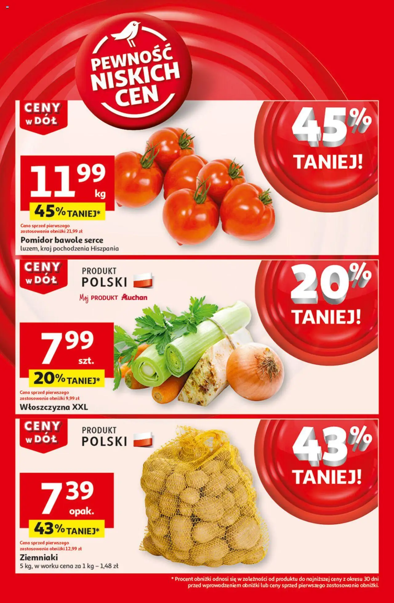 Auchan Ceny w dół Gazetka ważna od 16.01.2025 do 22.01.2025 strona 4