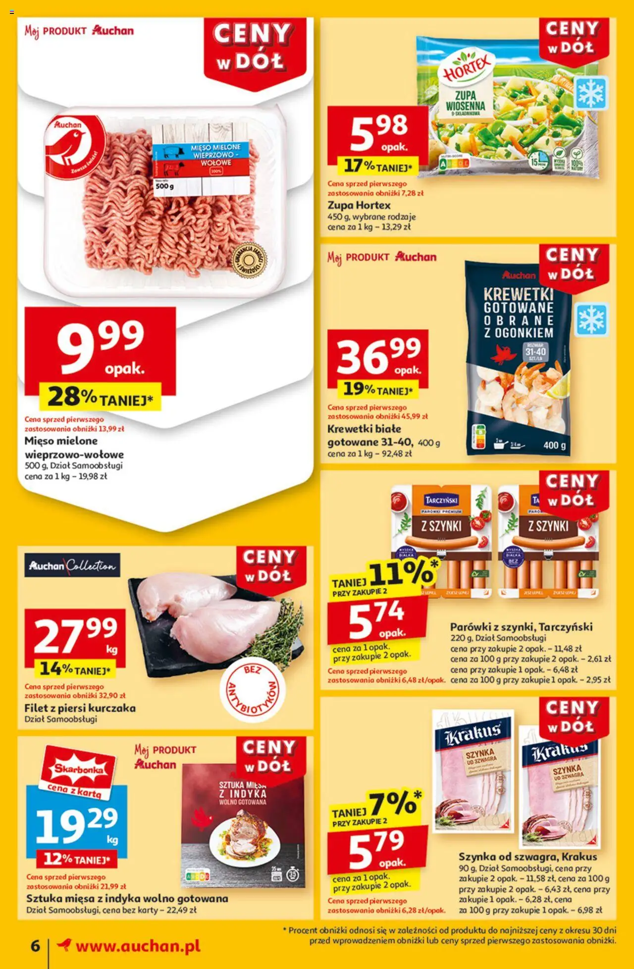 Auchan Ceny w dół Gazetka ważna od 16.01.2025 do 22.01.2025 strona 8