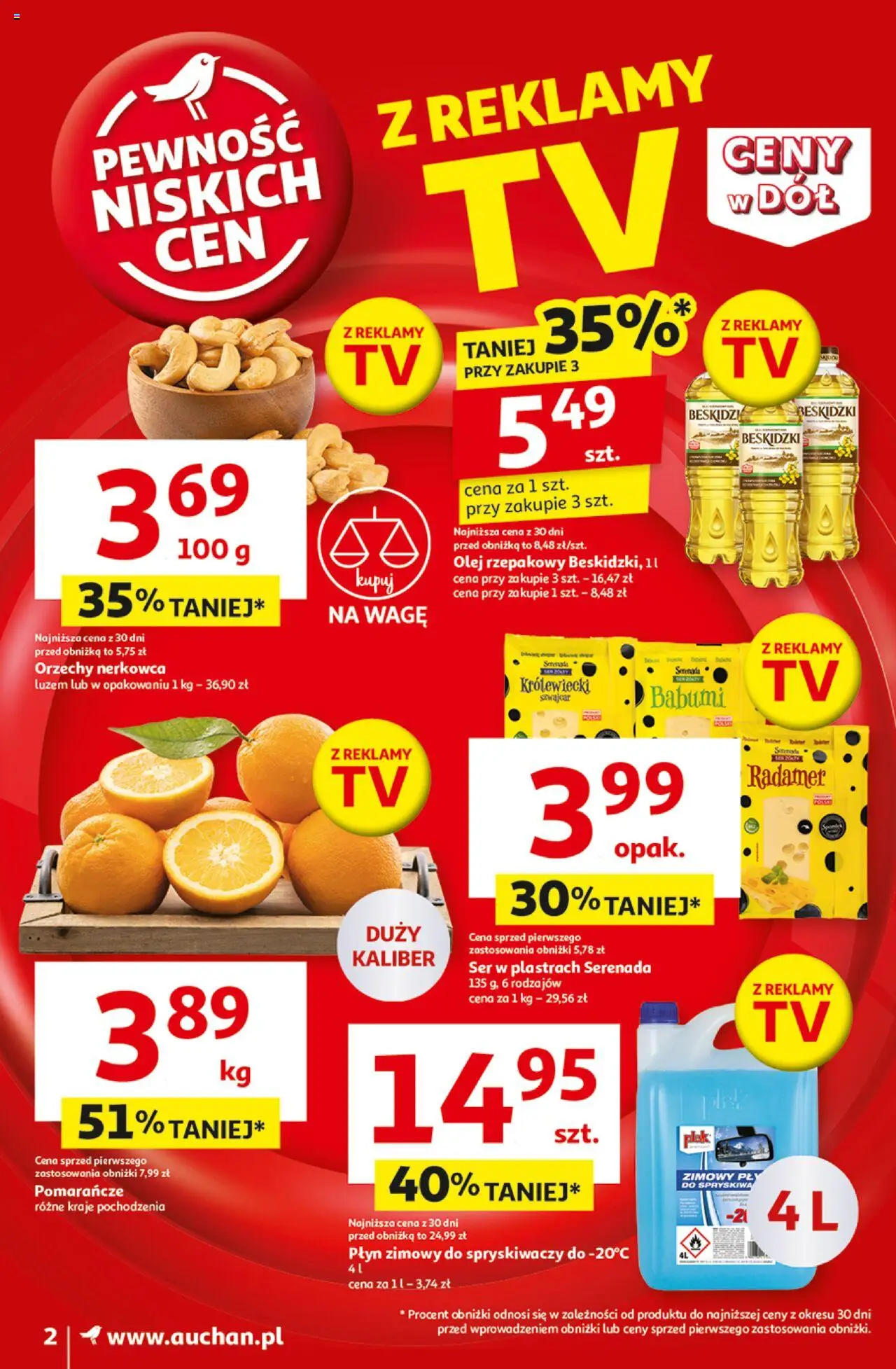 Auchan Ceny w dół Gazetka ważna od 23.01.2025 do 29.01.2025 strona 2