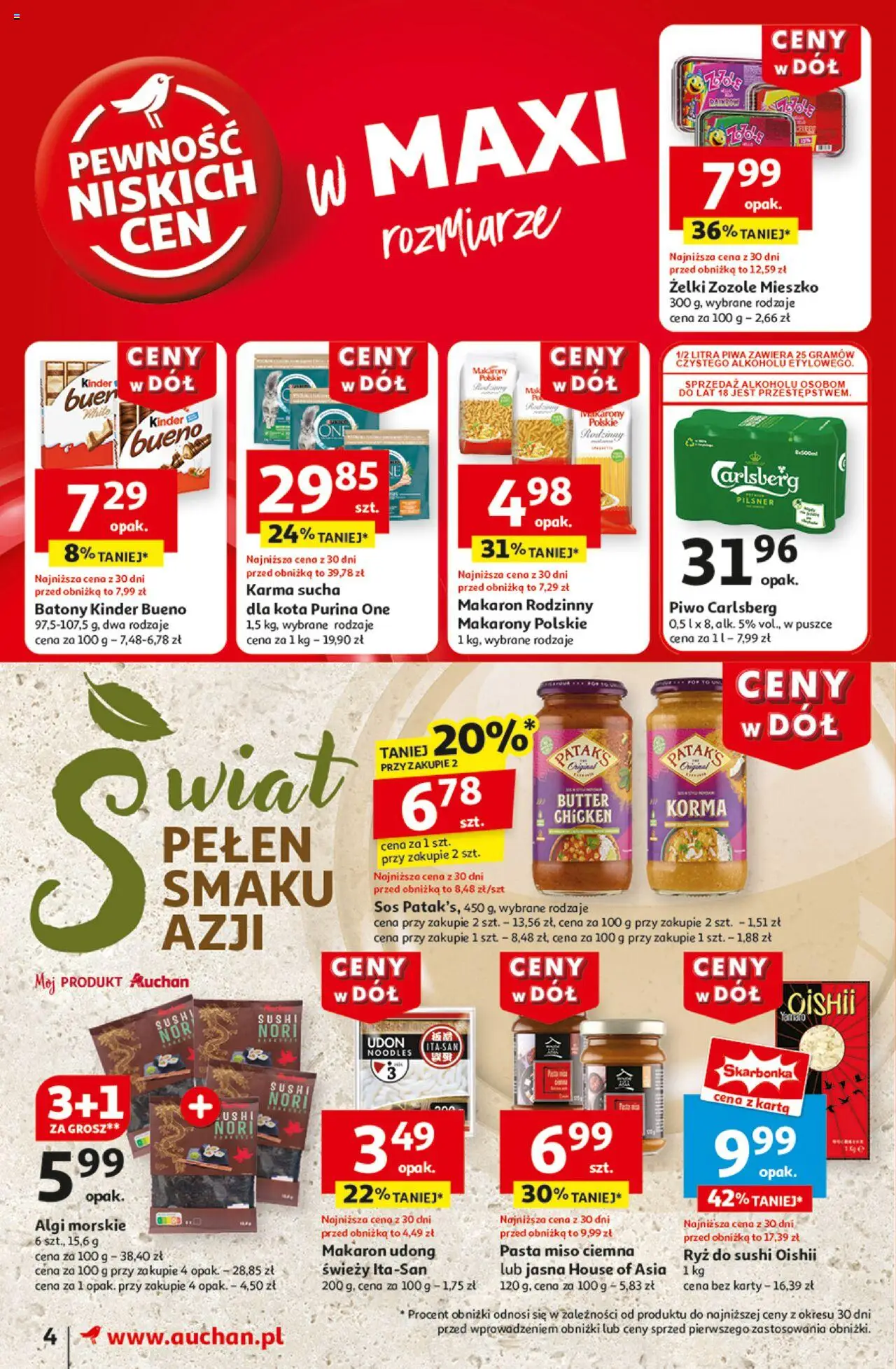 Auchan Ceny w dół Gazetka ważna od 23.01.2025 do 29.01.2025 strona 6