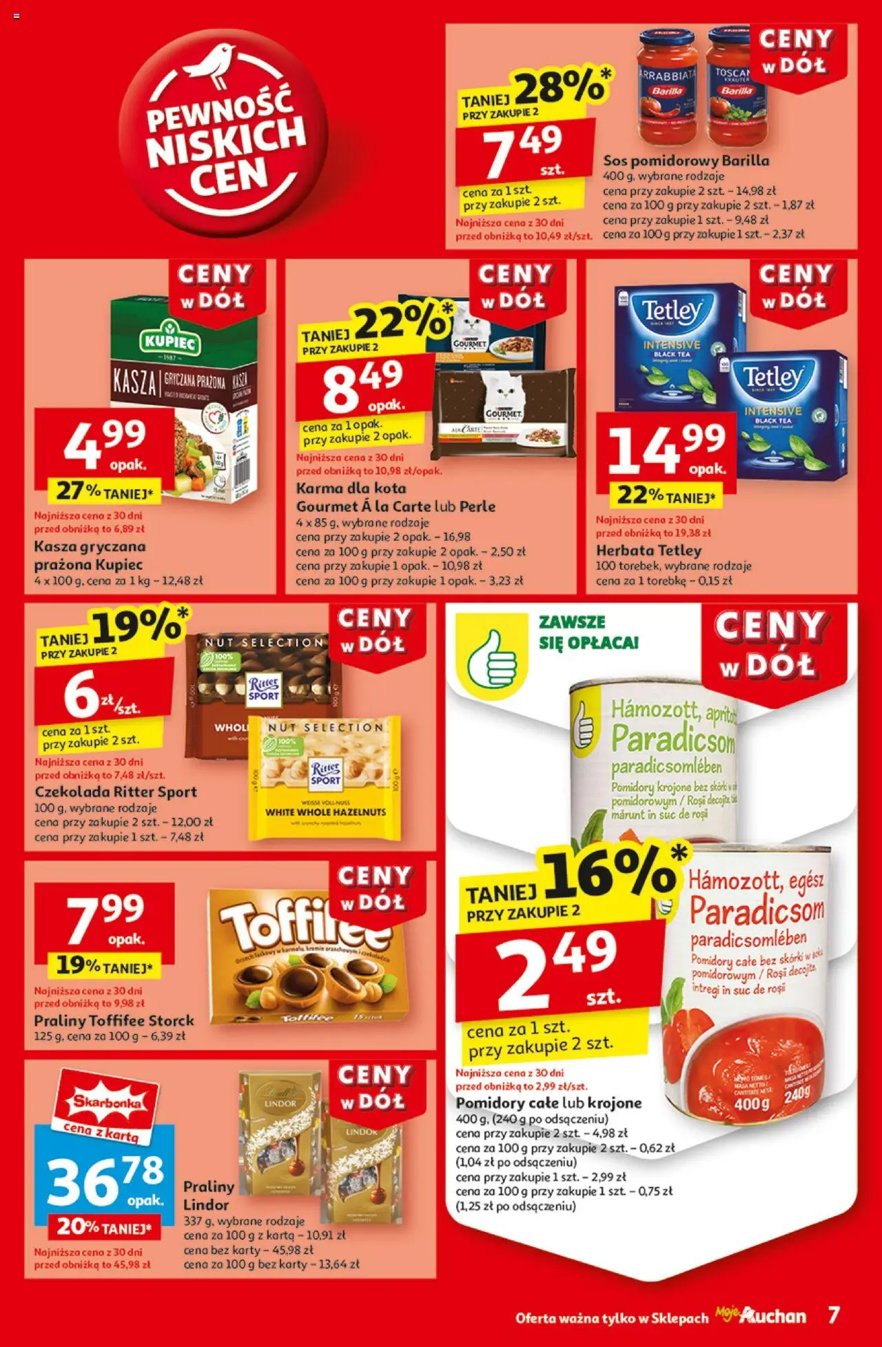 Auchan Ceny w dół Gazetka ważna od 23.01.2025 do 29.01.2025 strona 9