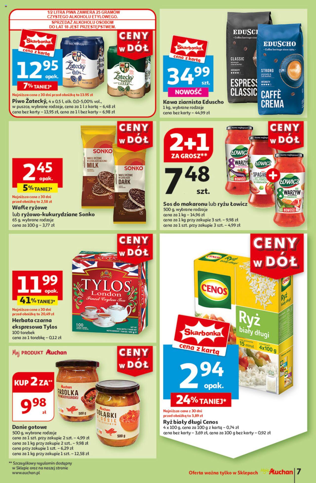 Auchan Ceny w dół Gazetka ważna od 27.06.2024 do 03.07.2024 strona 8