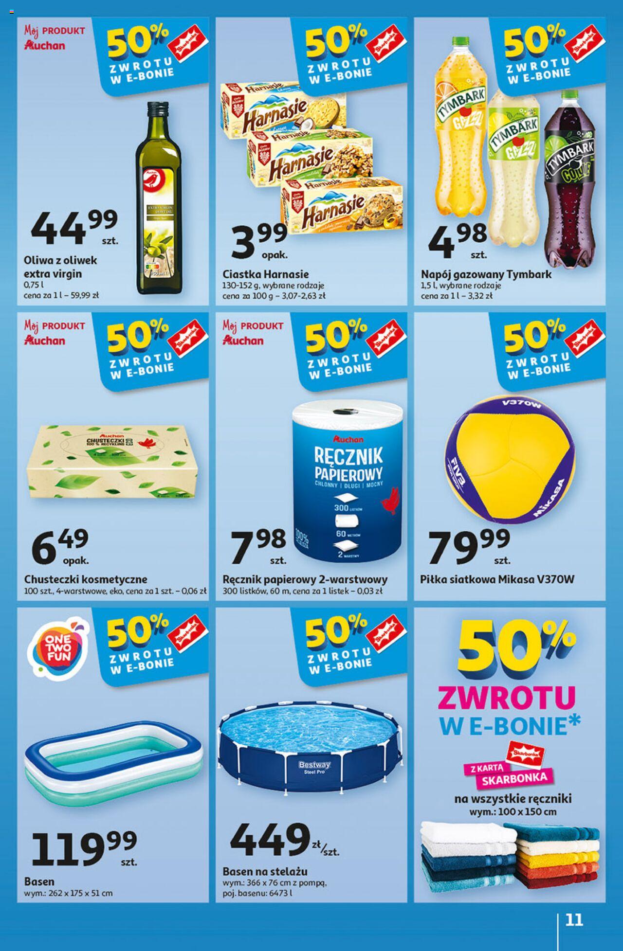 Auchan Ceny w dół Hipermarket Gazetka ważna od 04.07.2024 do 10.07.2024 strona 13