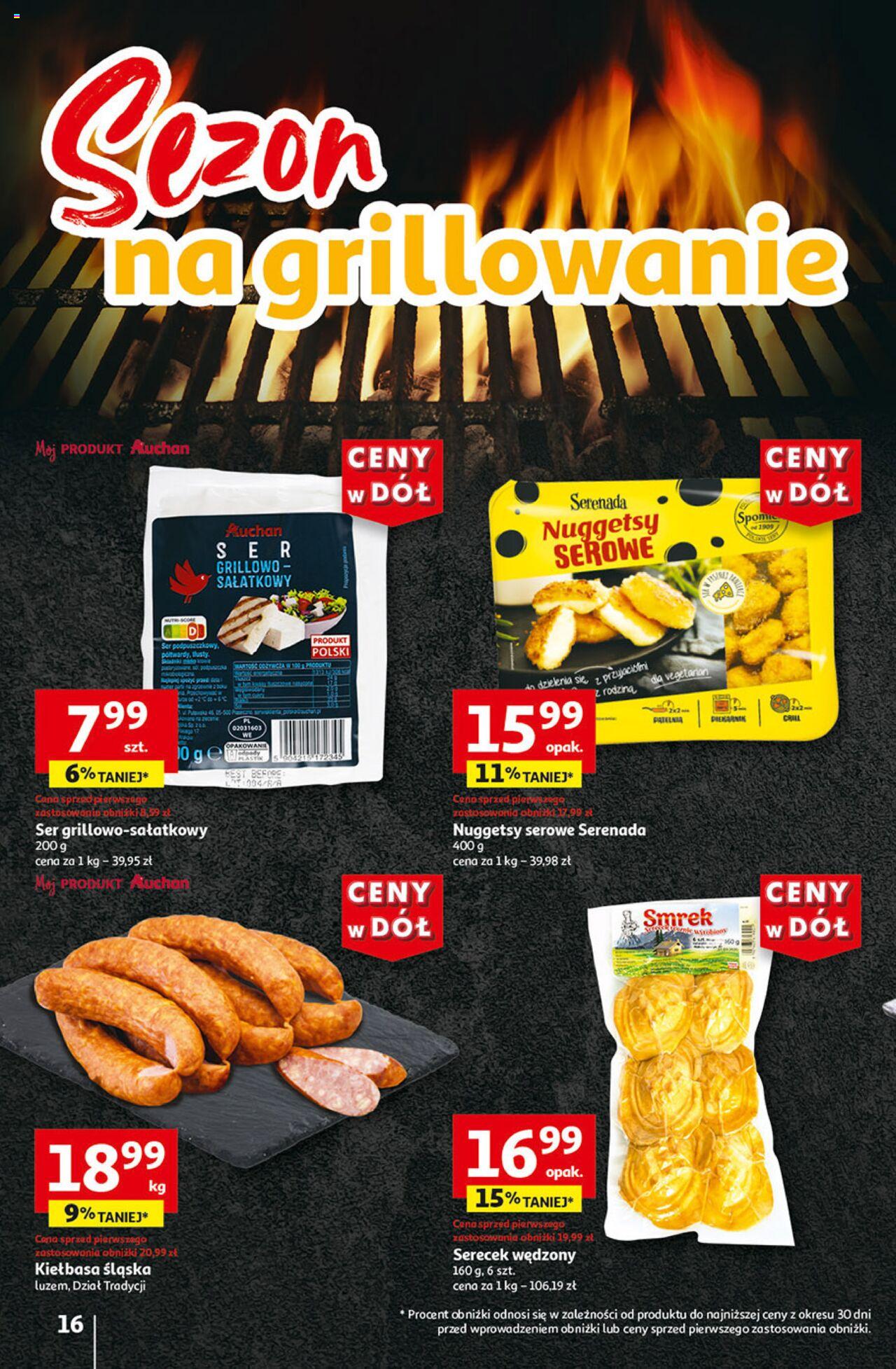 Auchan Ceny w dół Hipermarket Gazetka ważna od 04.07.2024 do 10.07.2024 strona 18